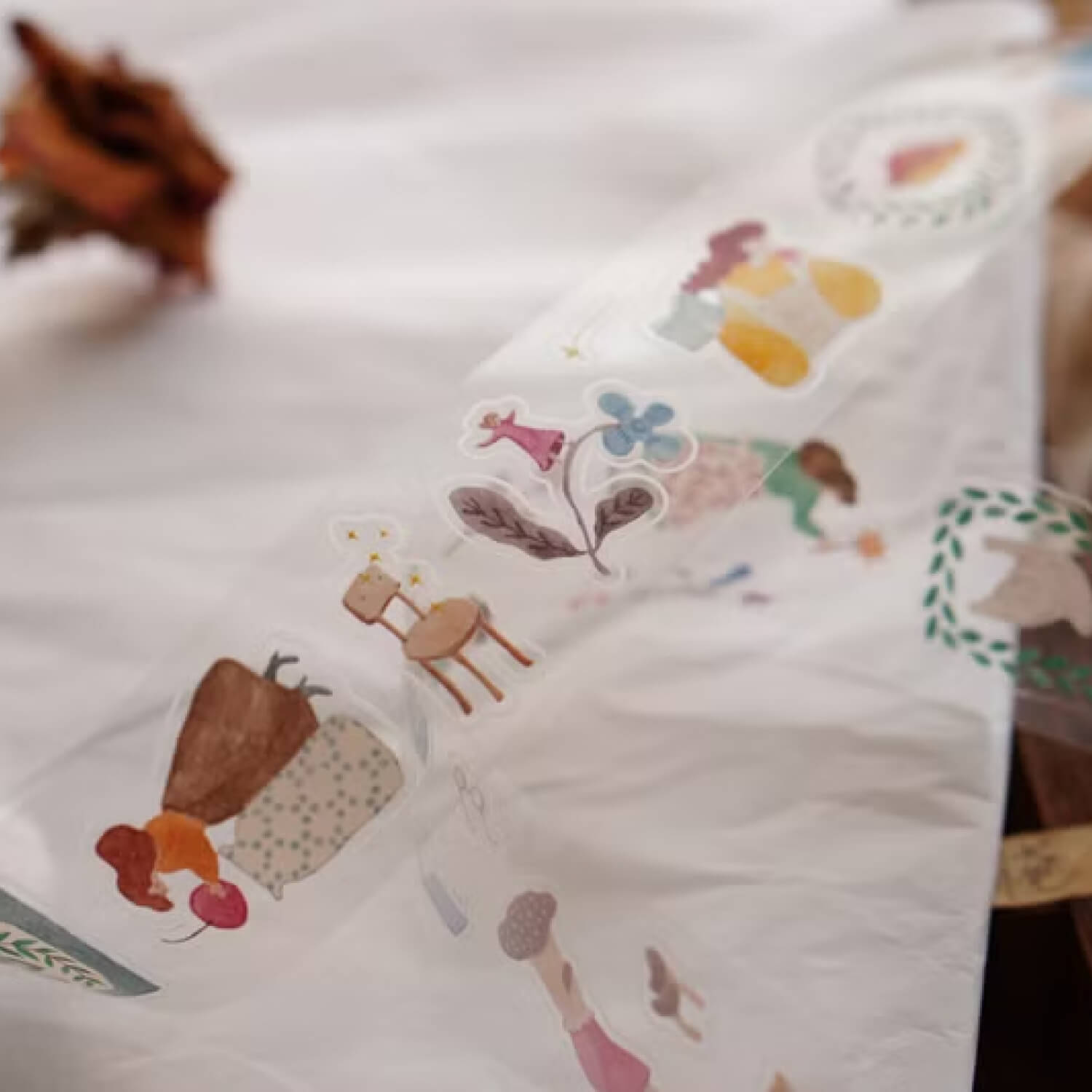 Ivy Snow PET Tape – A Lovely Day