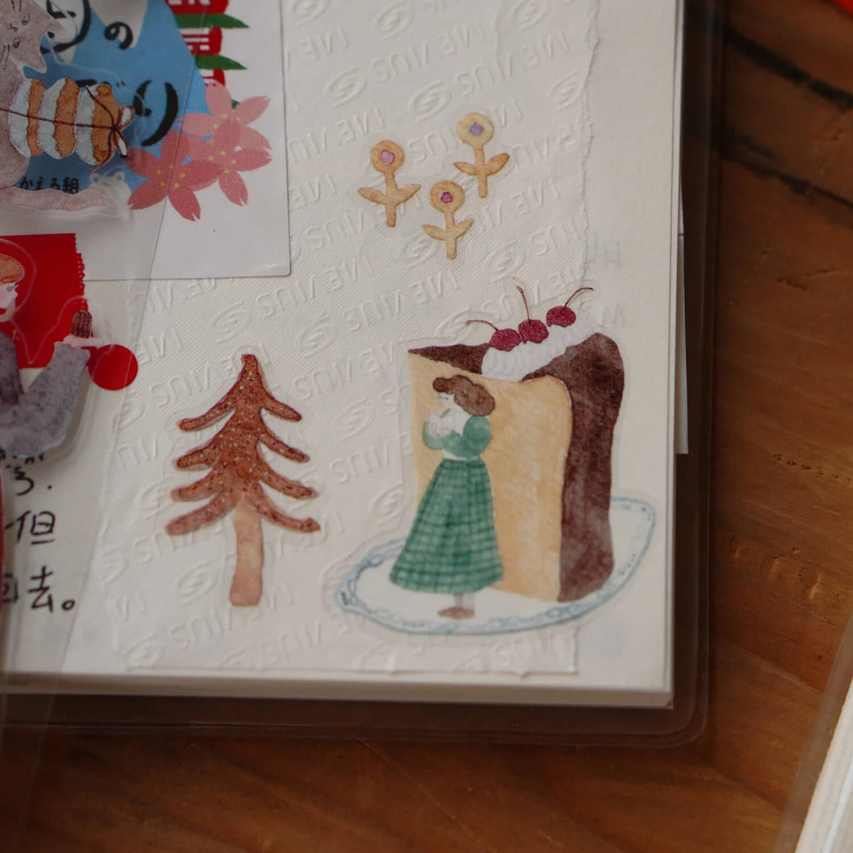 Ivy Snow PET Tape – Sweet O’clock