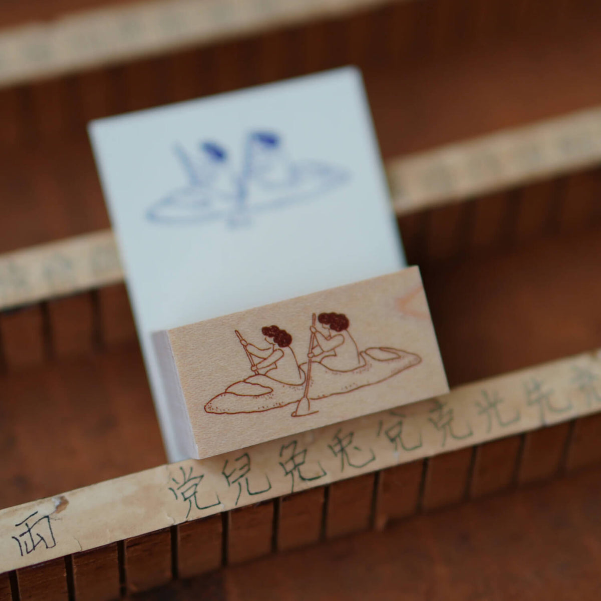 Ivy Snow Stamp – Baguette Drift