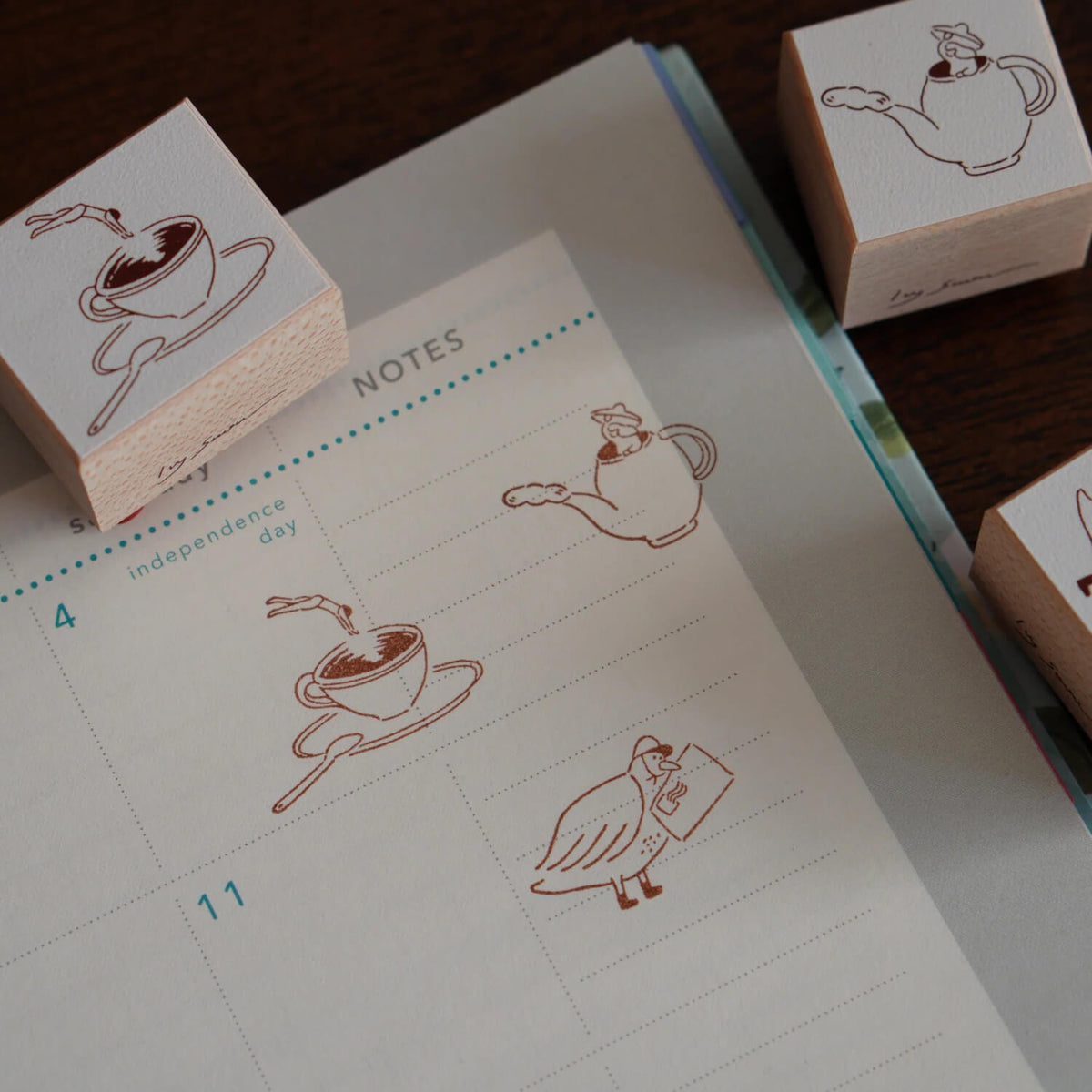 Ivy Snow Stamp – The Feathered Post
