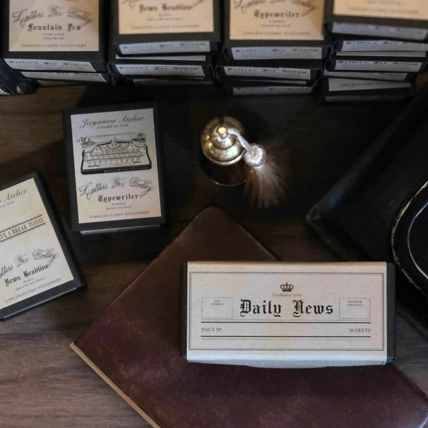 Jieyanow Atelier Letters for Today Rubber Stamps