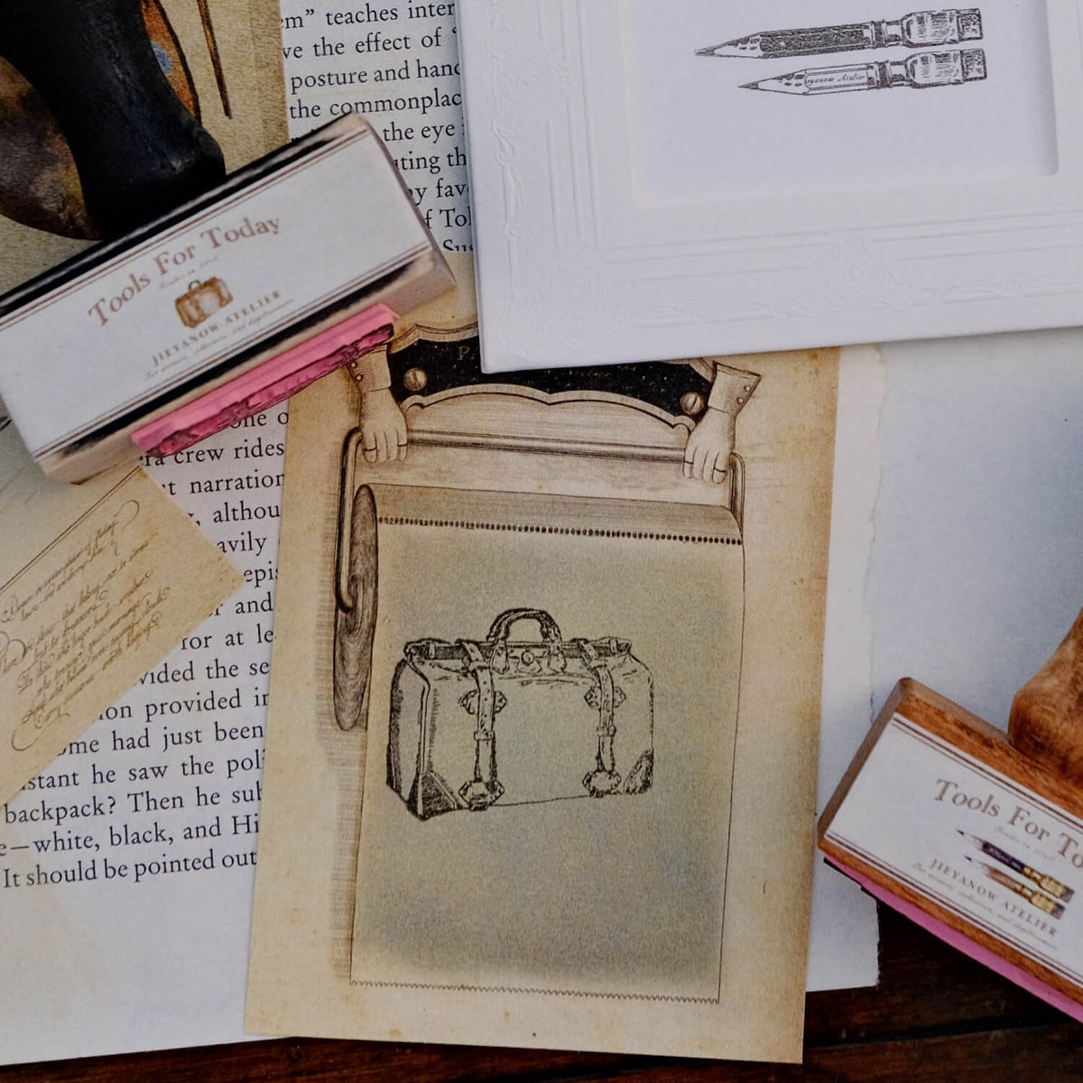 Jieyanow Atelier Limited Edition – Tools for Today Rubber Stamp