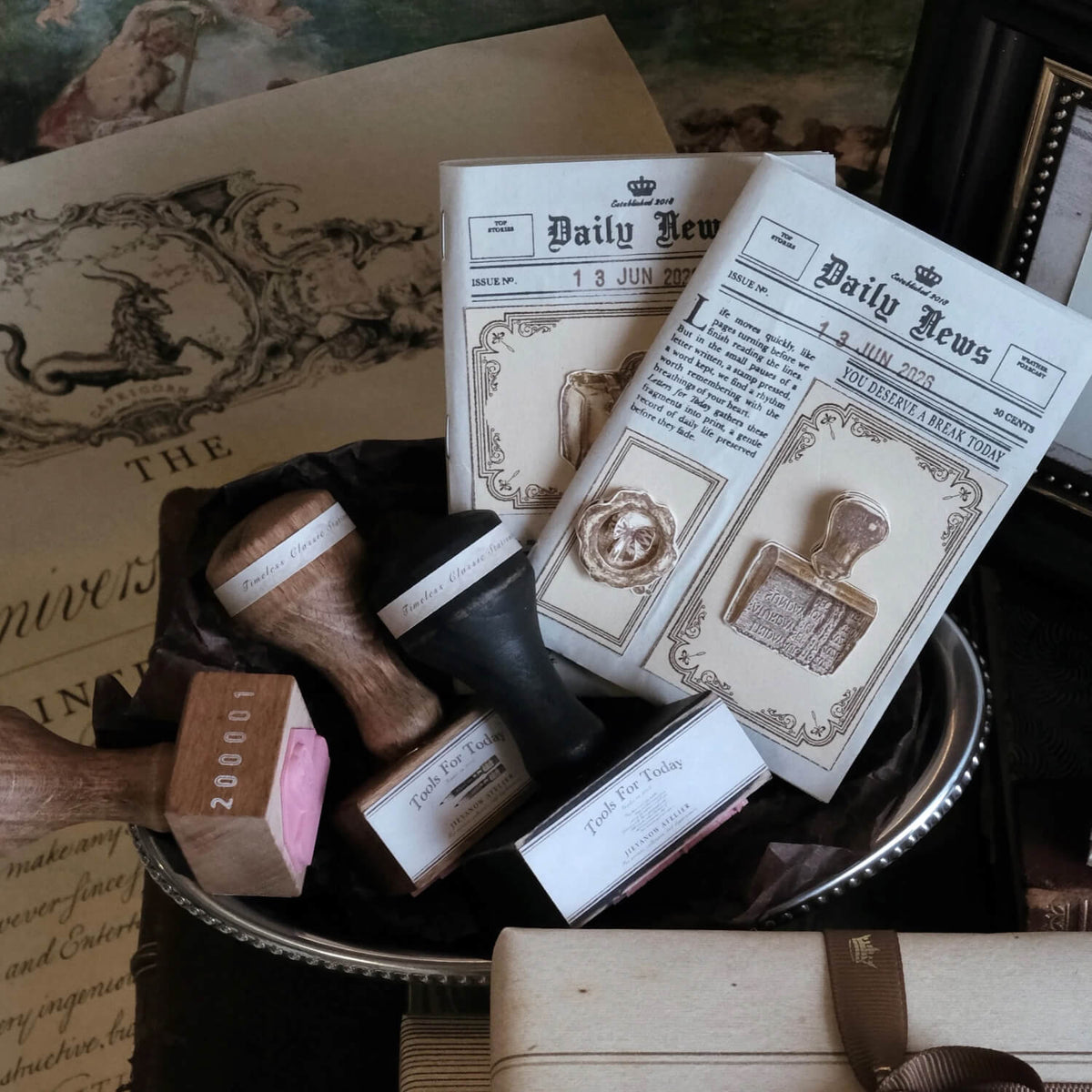 Jieyanow Atelier Limited Edition – Tools for Today Rubber Stamp