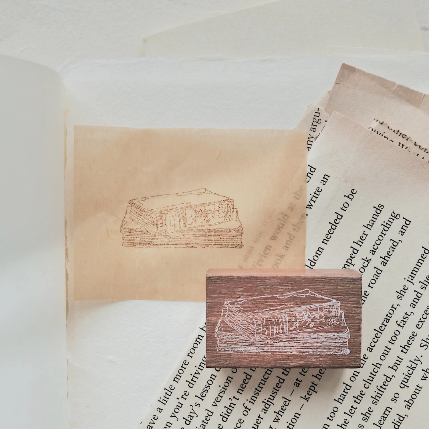 Jieyanow Atelier Slow Living Rubber Stamp