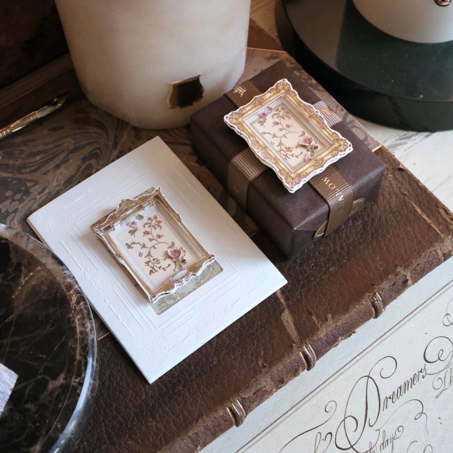 Jieyanow Atelier x Nagi Wood Stamp – Garden Reverie