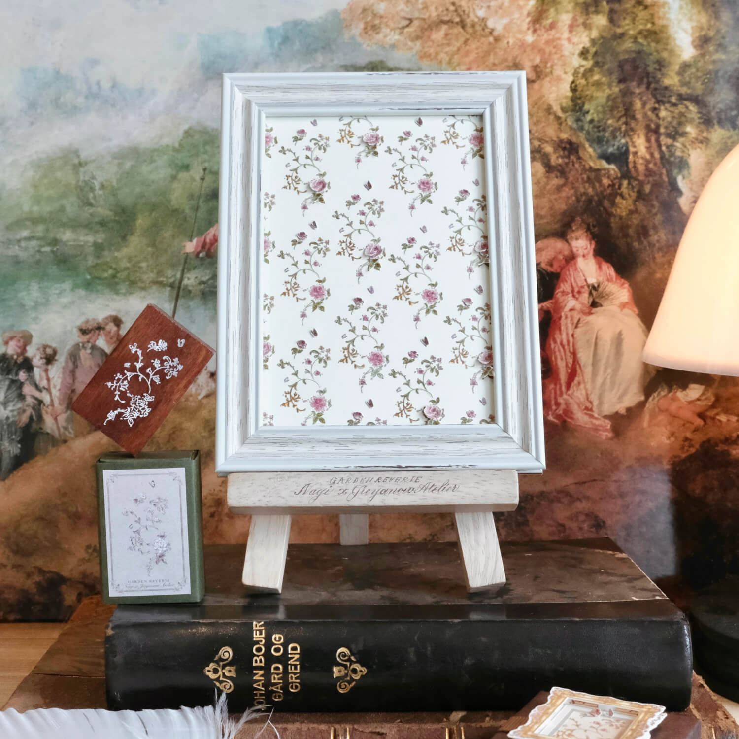 Jieyanow Atelier x Nagi Wood Stamp – Garden Reverie