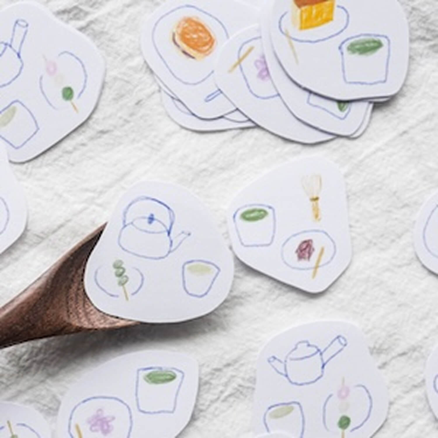 Journal Lover Flake Stickers – I Love Tea