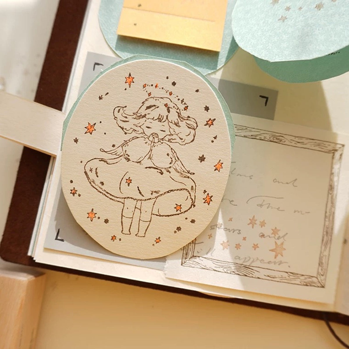 JoyYou Rubber Stamp - Star Magic