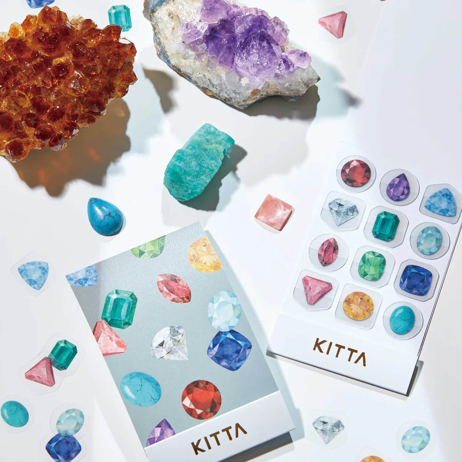 KITTA Clear Icon Stickers - Birthstones