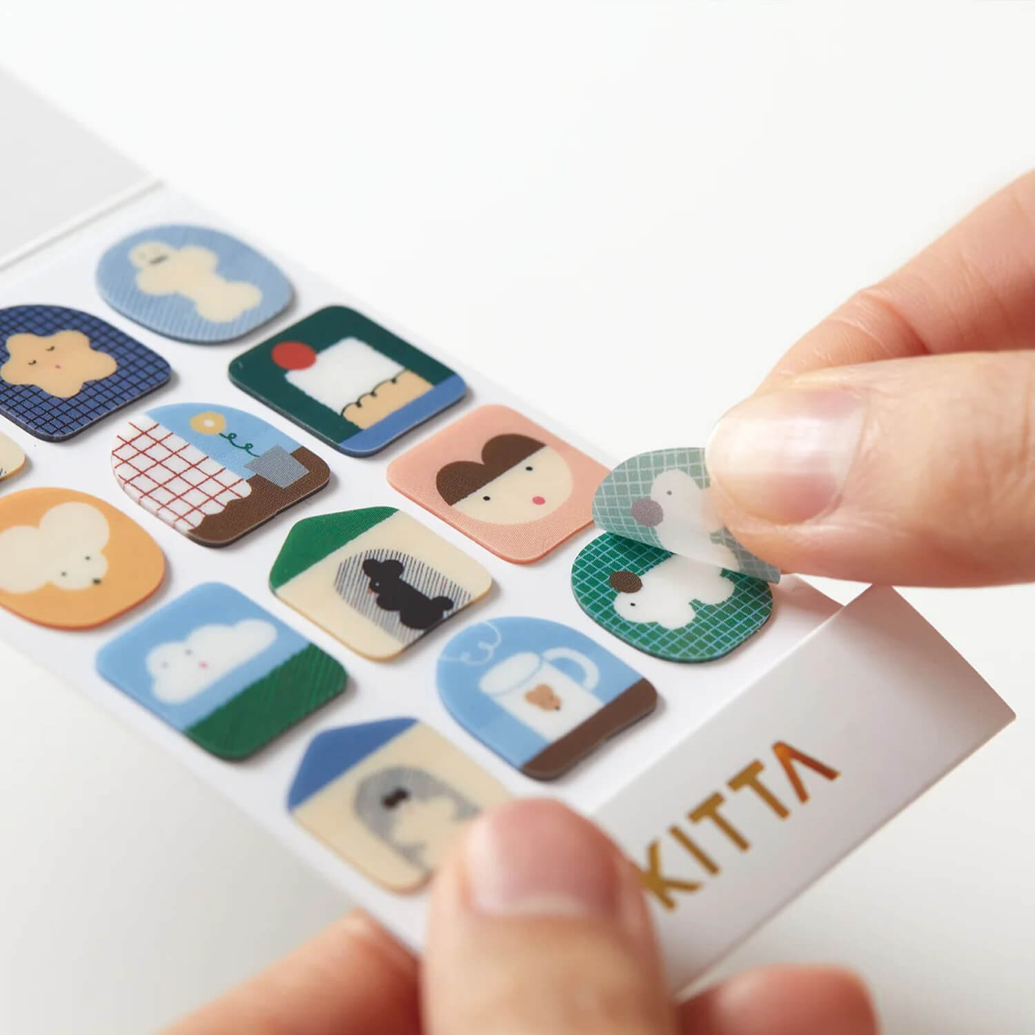 KITTA Clear Icon Stickers - Home