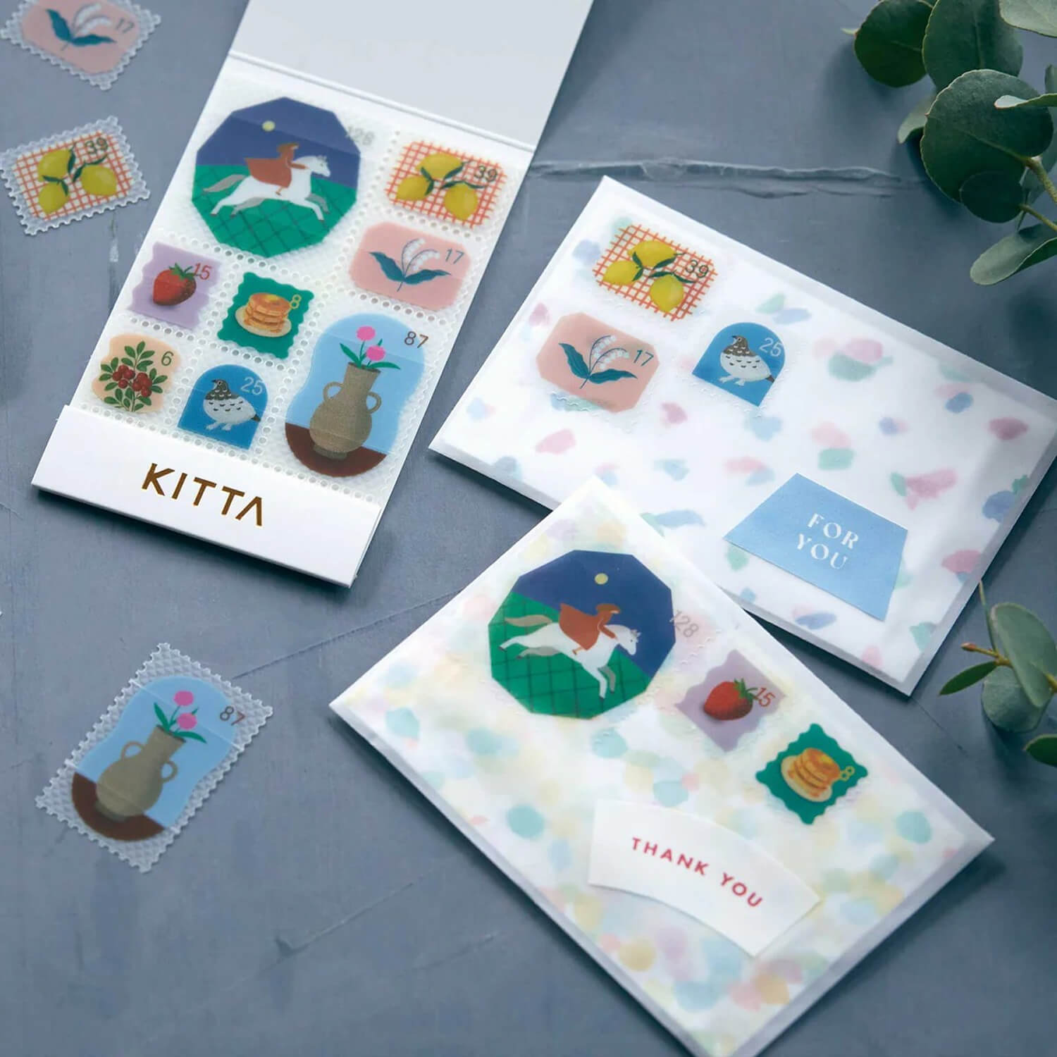KITTA Clear Masking Seal - Memories