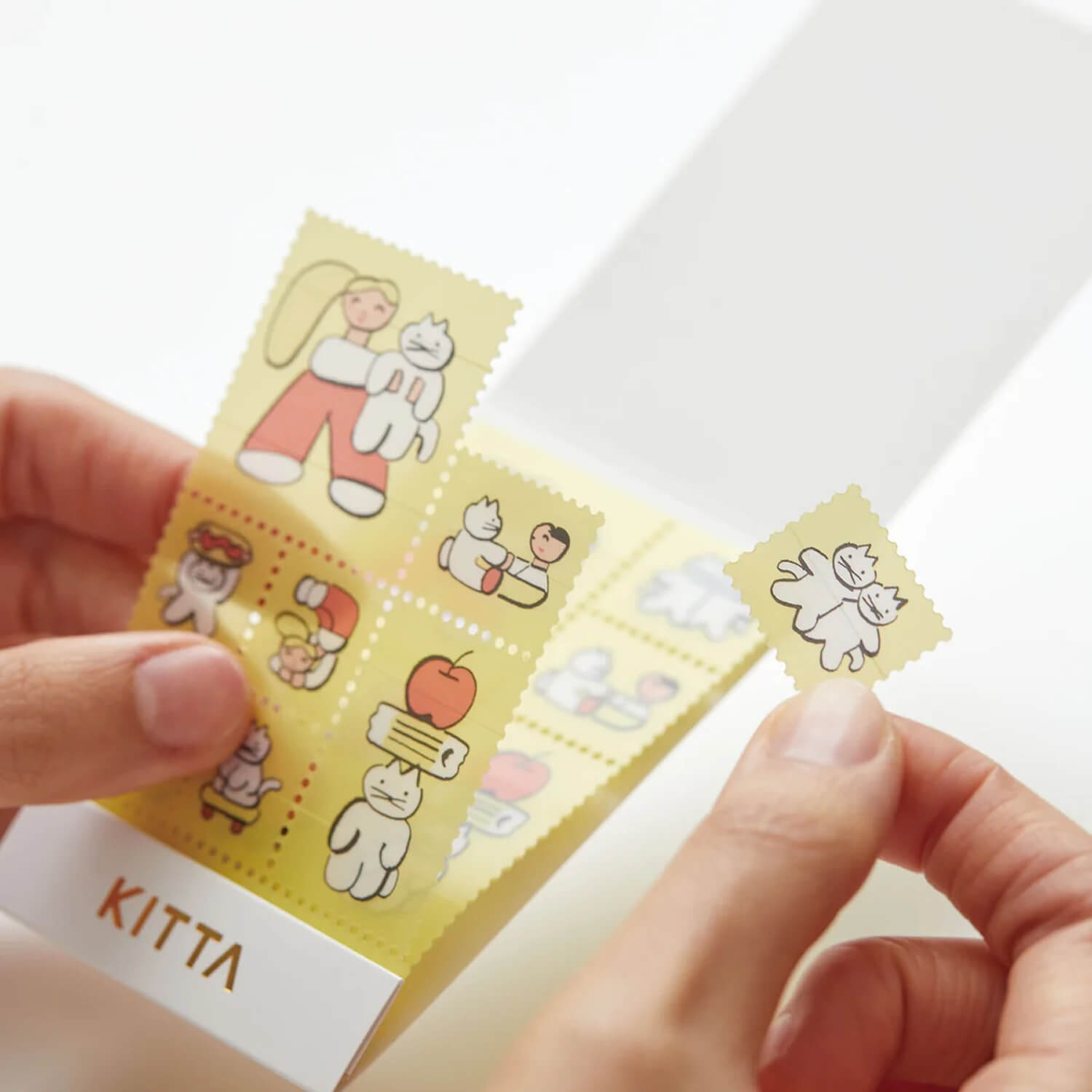 KITTA Clear Masking Seal - Neko to Issho