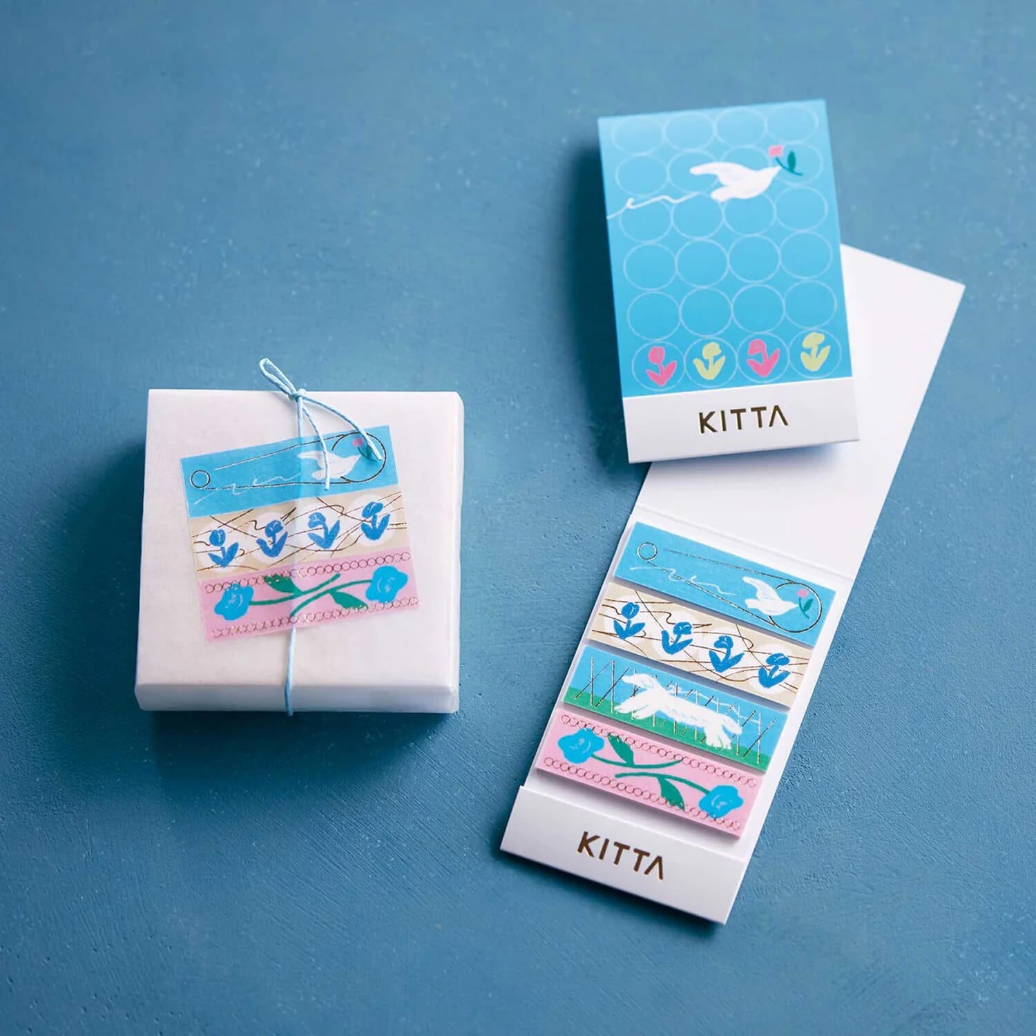 KITTA Gold Foil Compact Washi Tape - Waltz