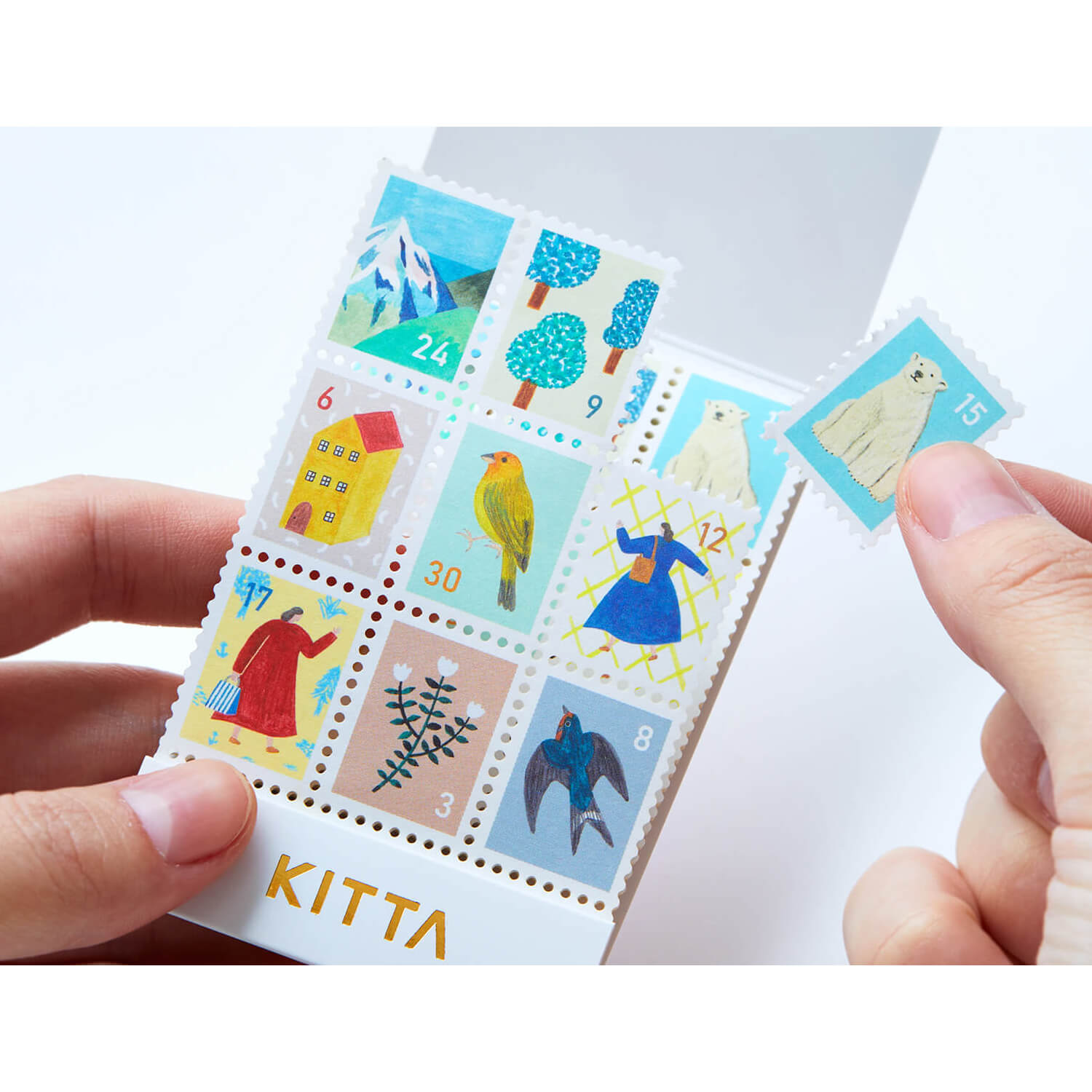 KITTA Special Compact Stamp Style Stickers – Garden | All Sale | Nagi ...