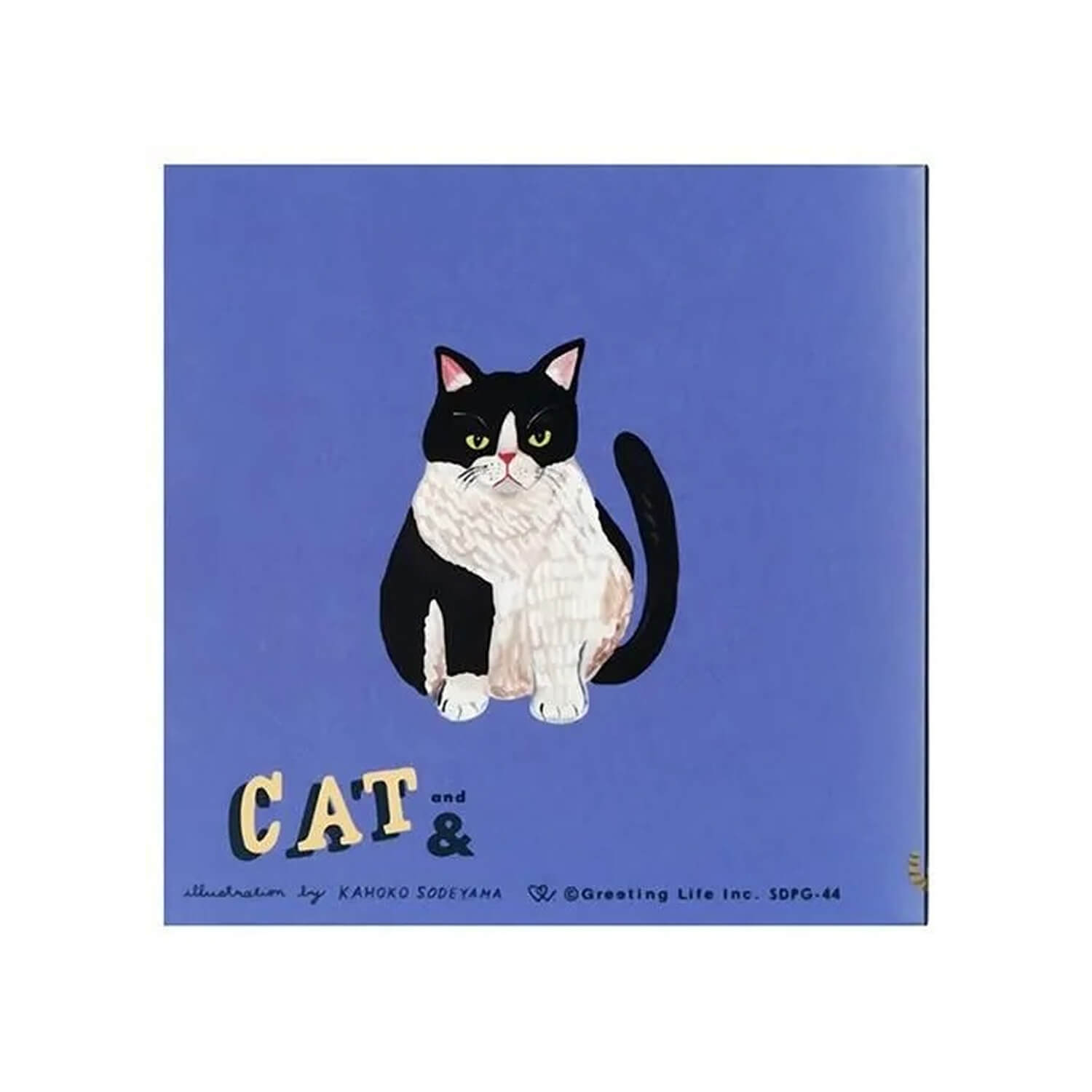 Kahoko Sodeyama Die-Cut Sticky Notes – Cat and