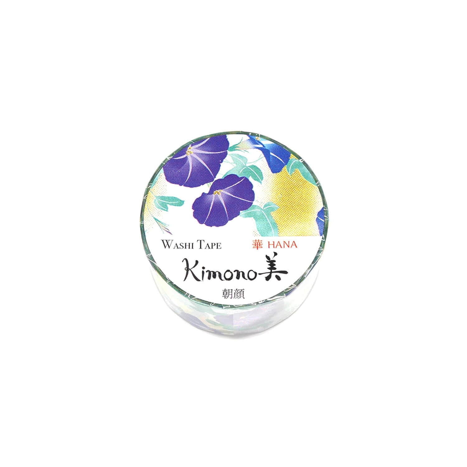 Kamiiso Kimono Beauty Foil Washi Tape - Morning Glory