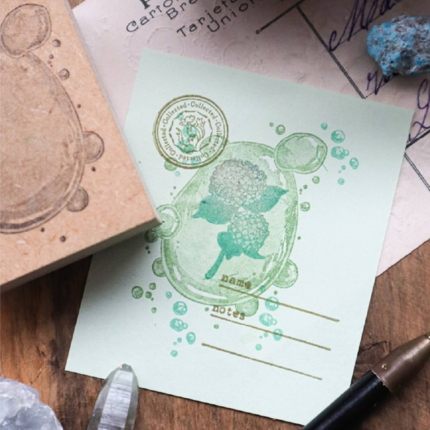 Keibunsha Tone Stamp – Bubbles