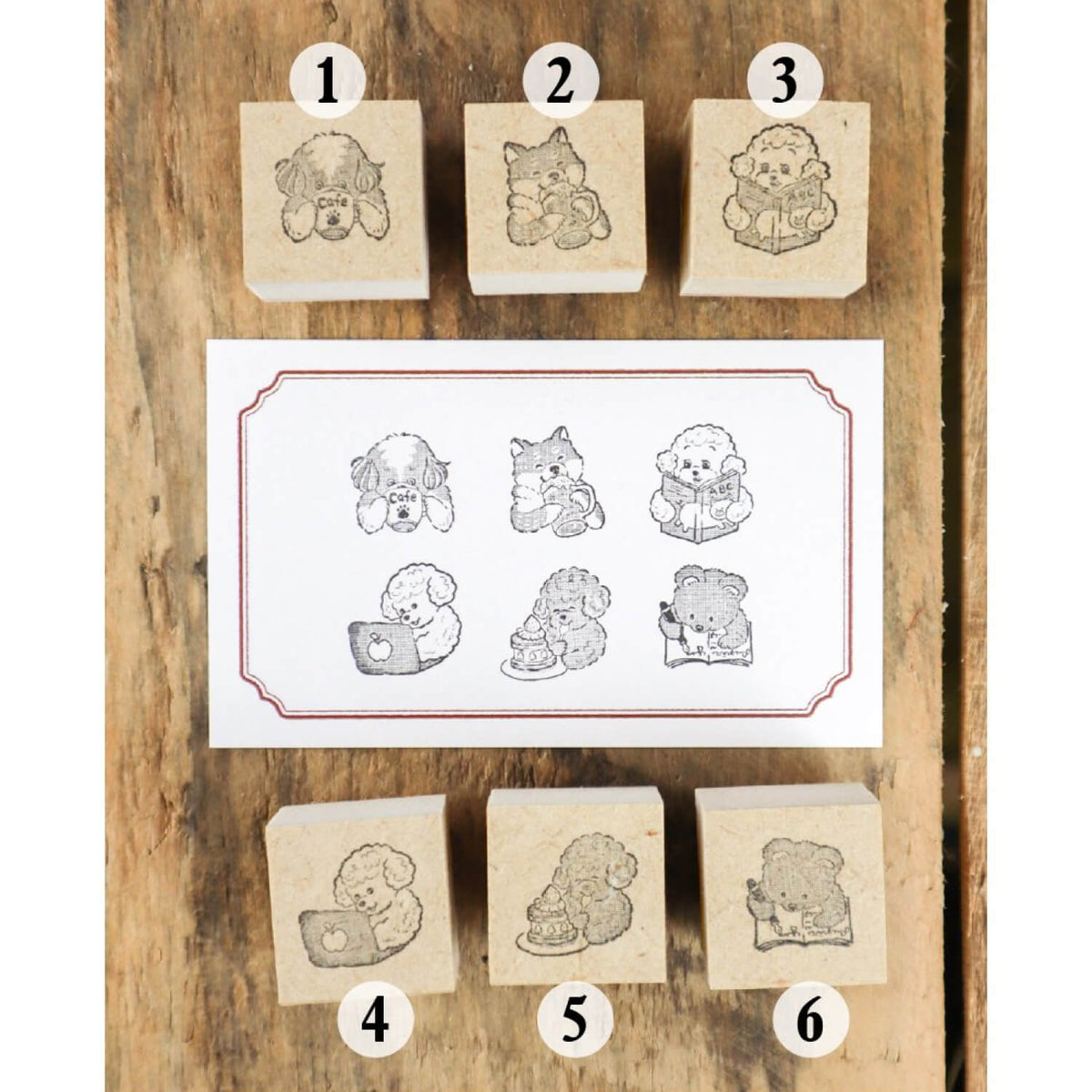 Keibunsha Tone Stamp – Café Time