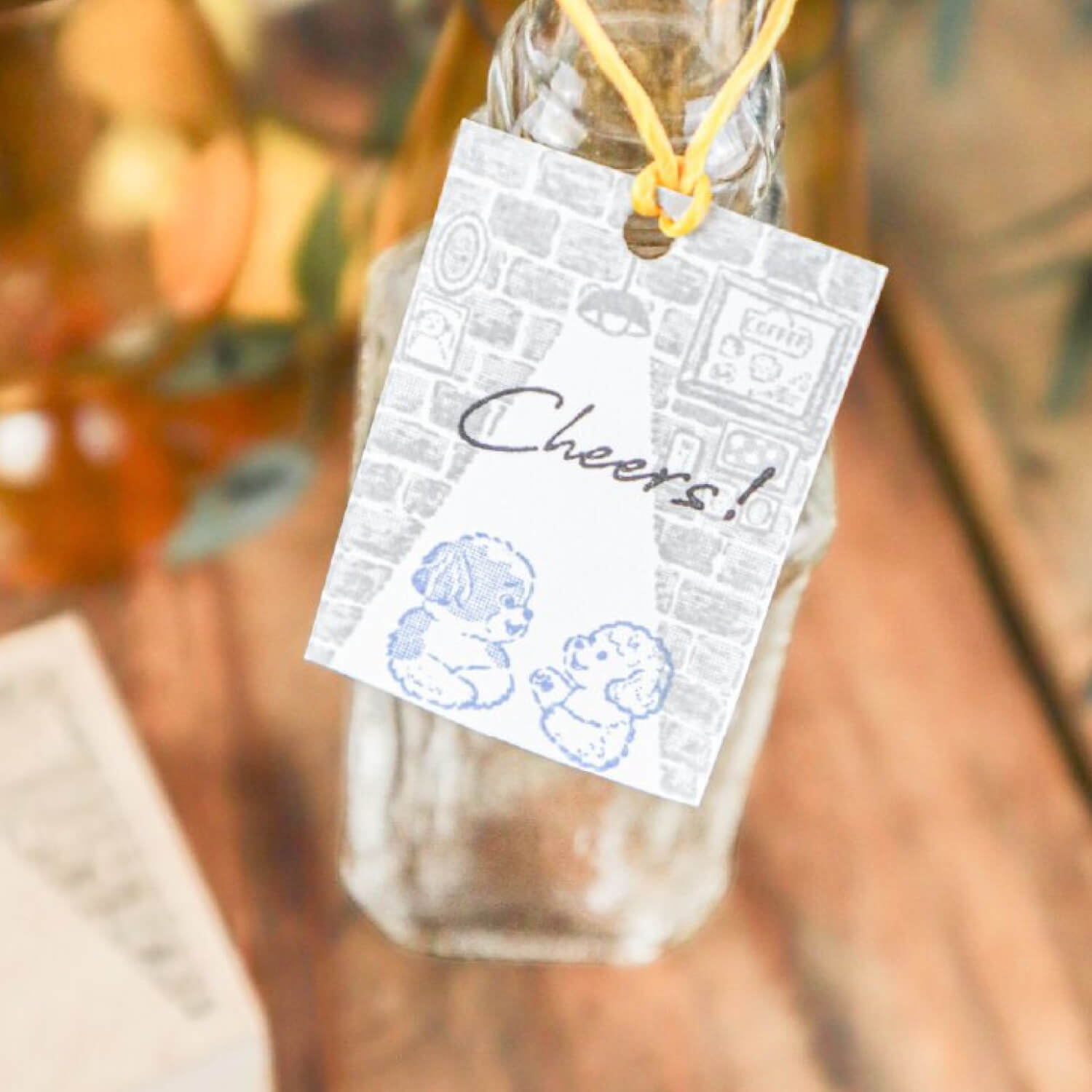 Keibunsha Tone Stamp – Café Wall