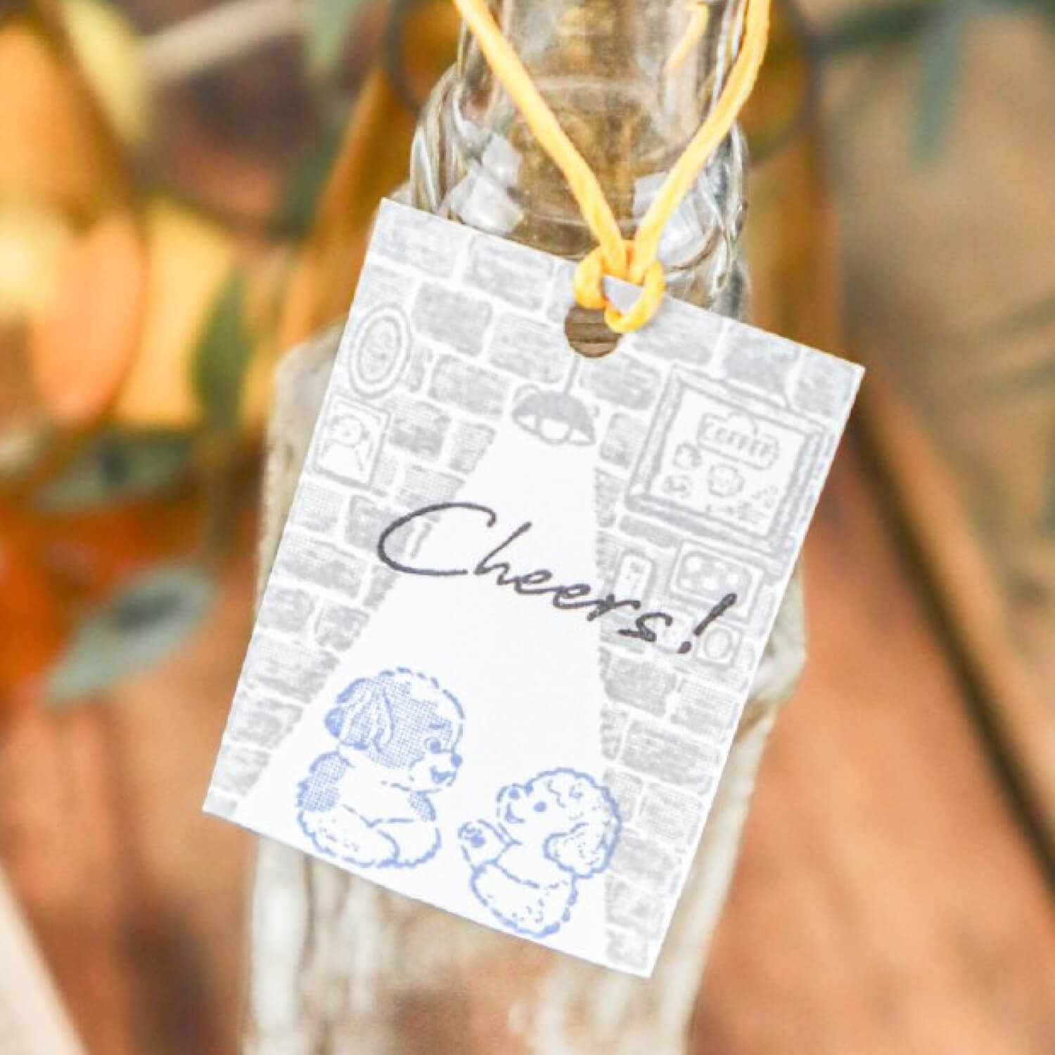 Keibunsha Tone Stamp – Café Wall