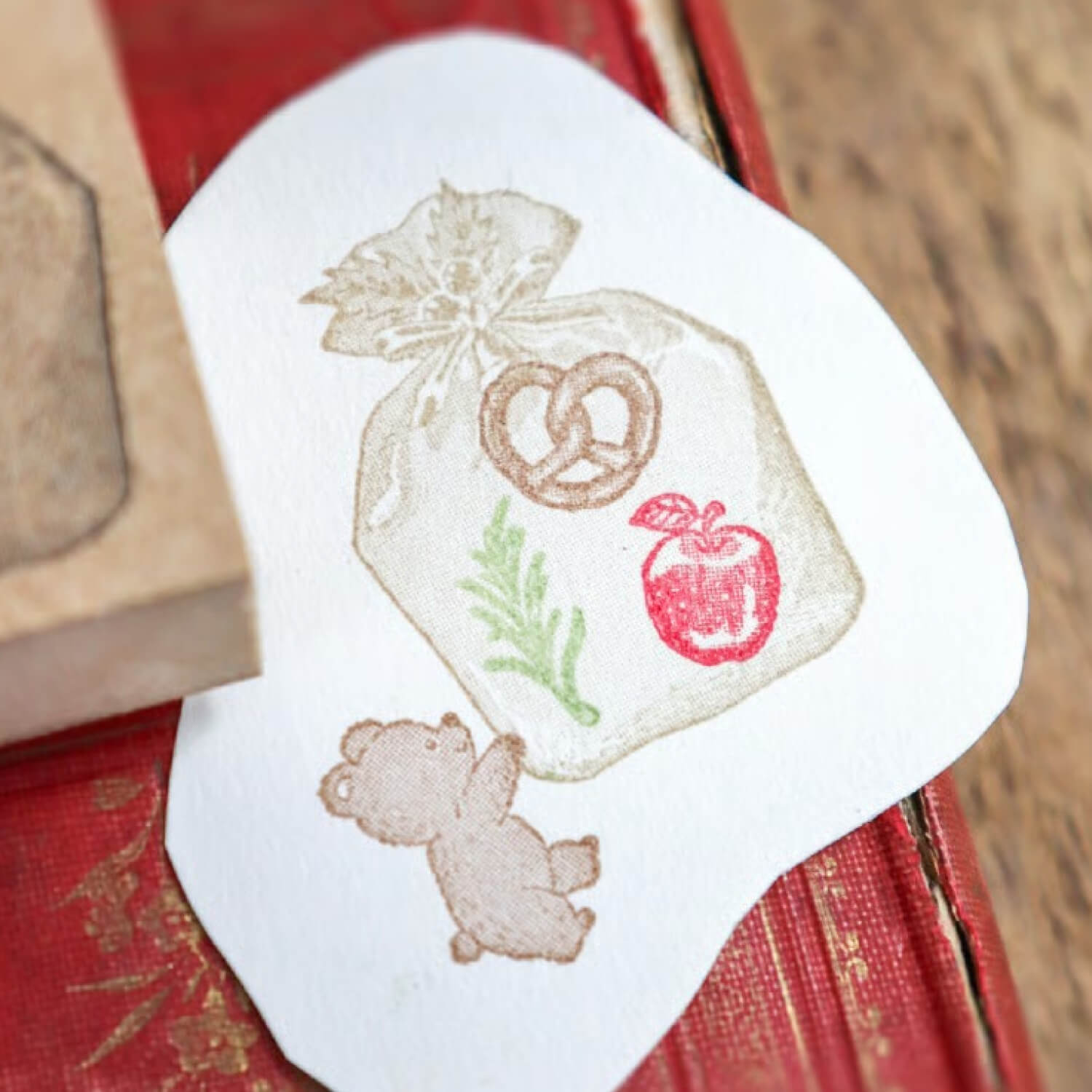 Keibunsha Tone Stamp – Christmas Bag