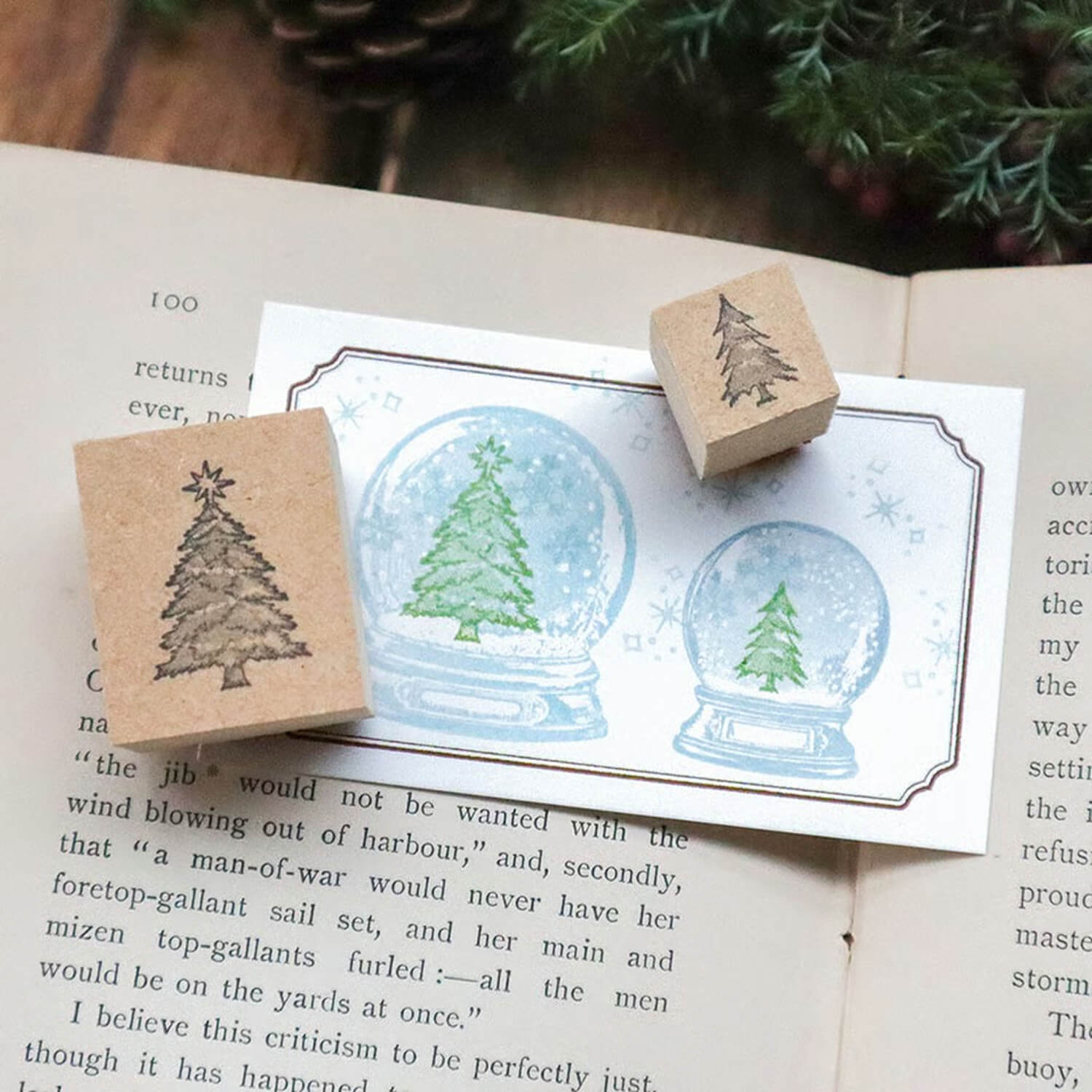 Keibunsha Tone Stamp – Christmas Tree