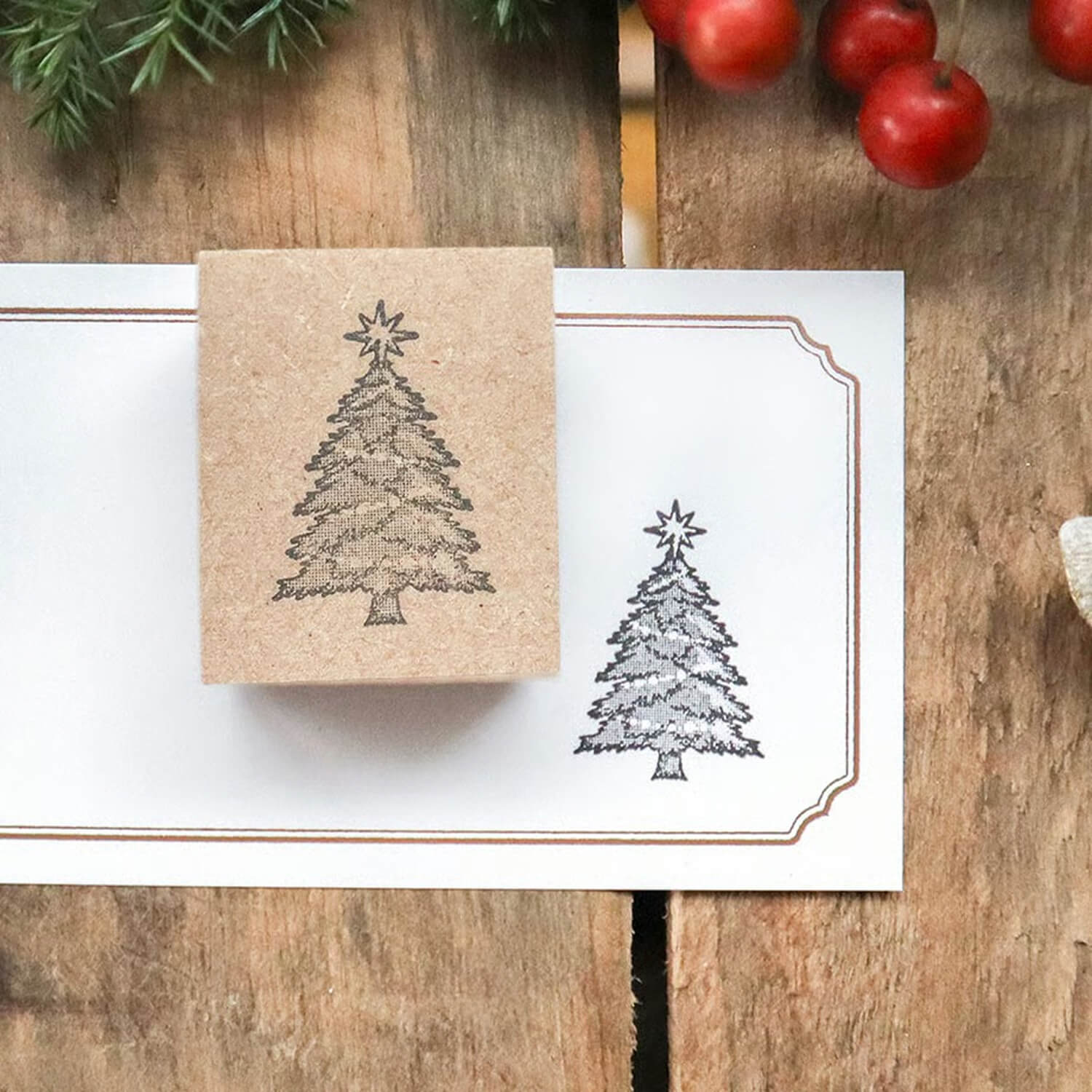 Keibunsha Tone Stamp – Christmas Tree
