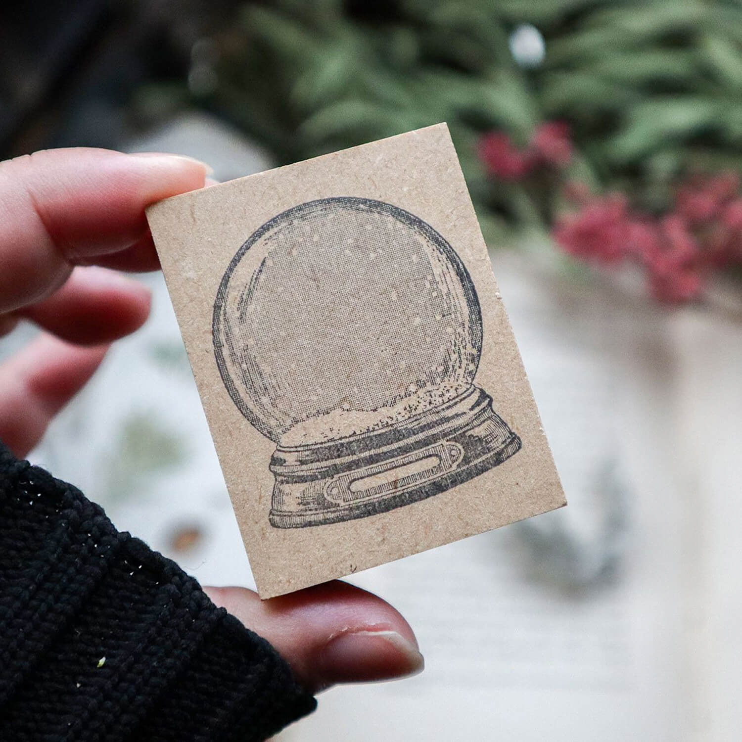 Keibunsha Tone Stamp – Snow Globe
