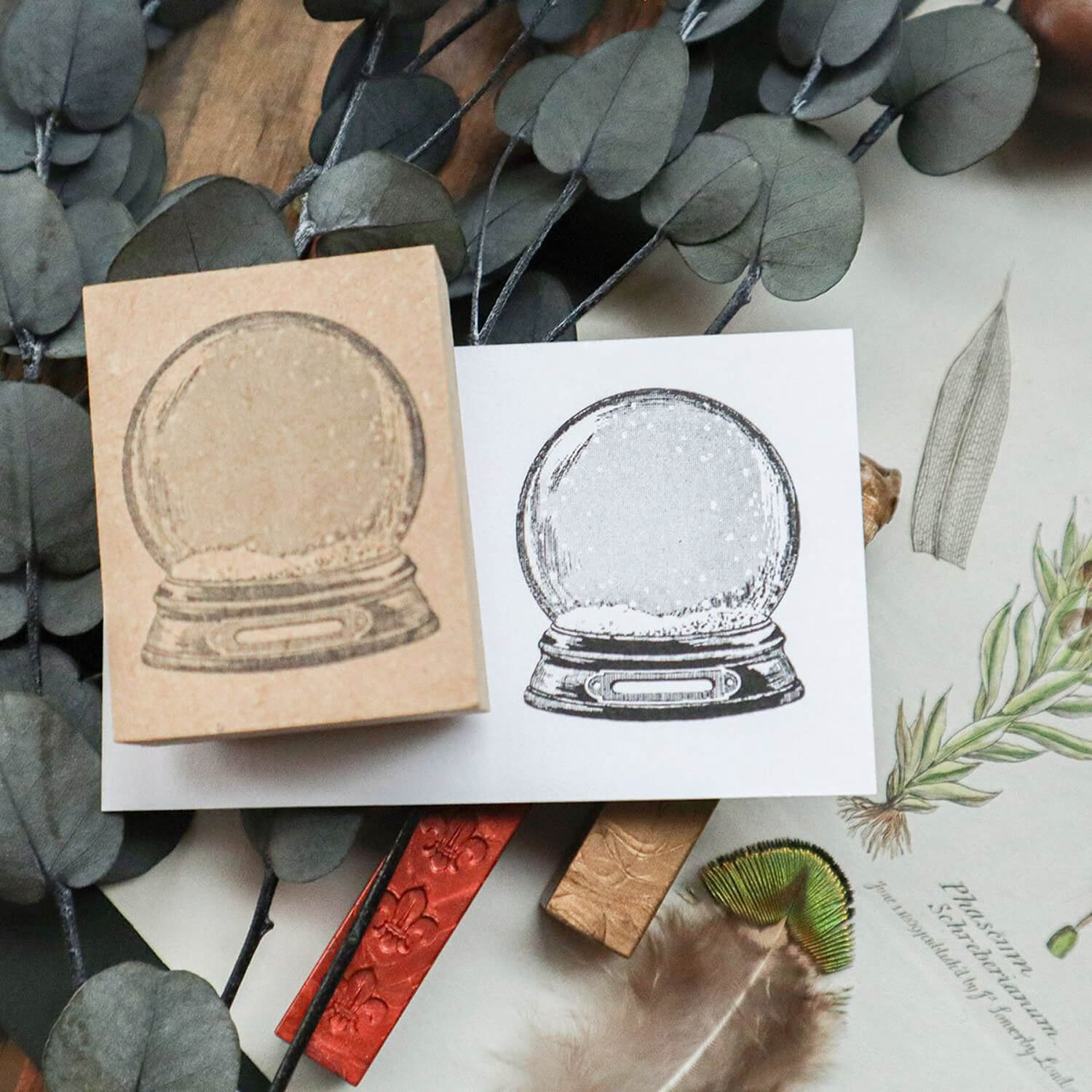 Keibunsha Tone Stamp – Snow Globe