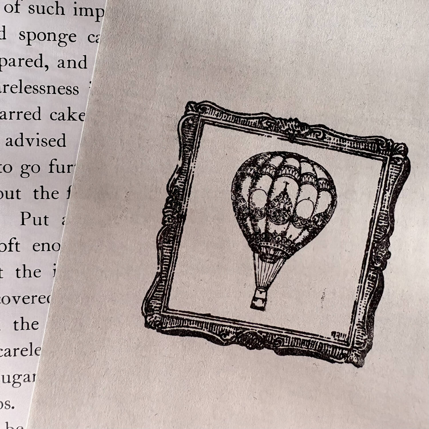 Keiko Endo Rubber Stamp - Antique Frame