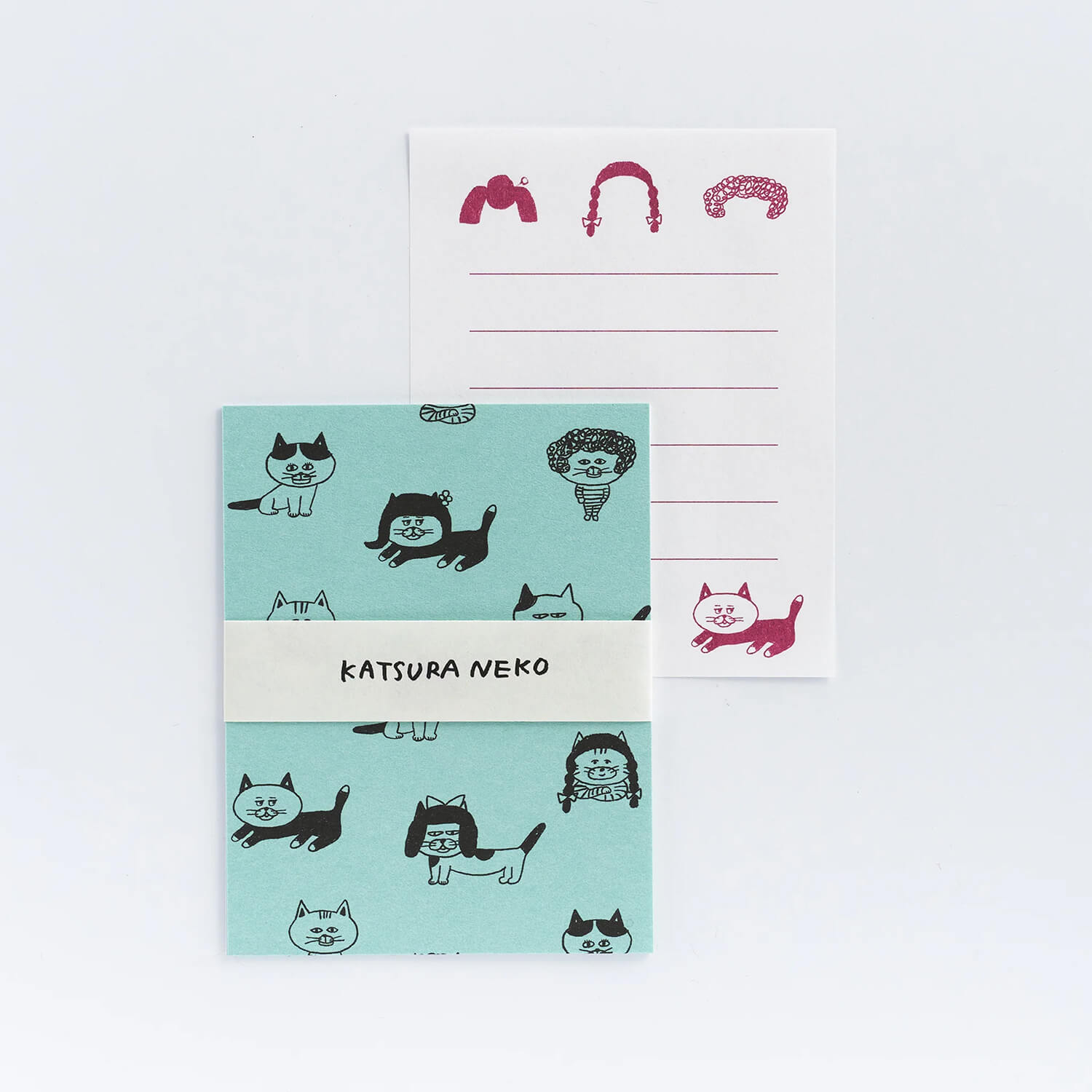 Keiko Shibata × Mizushima Small Letter Set – Wig Cat