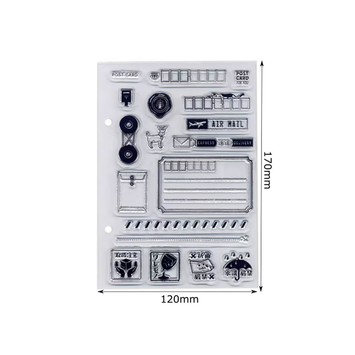 Kodomo no Kao Clear Stamp Sheet – Post Assort