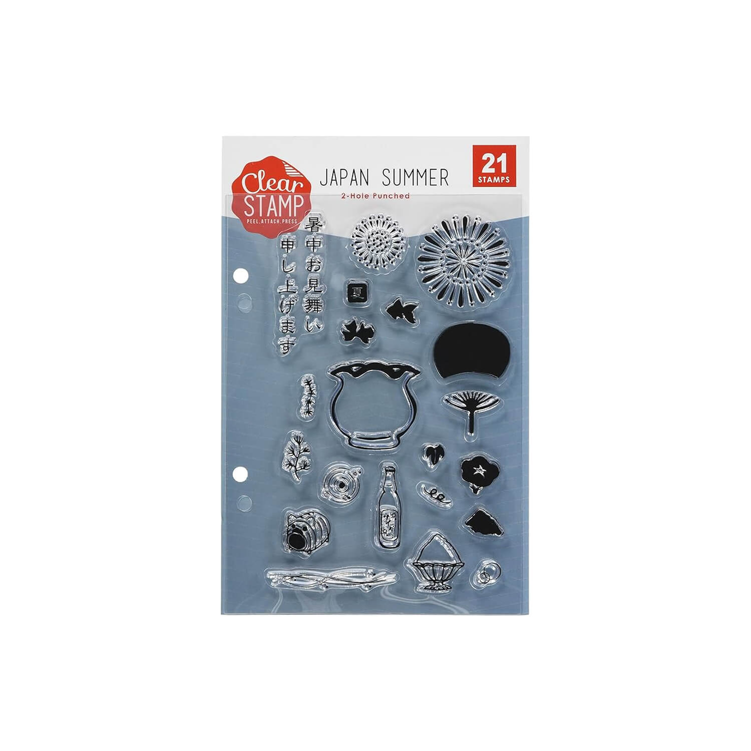 Kodomo no Kao Clear Stamp Sheet – Summer