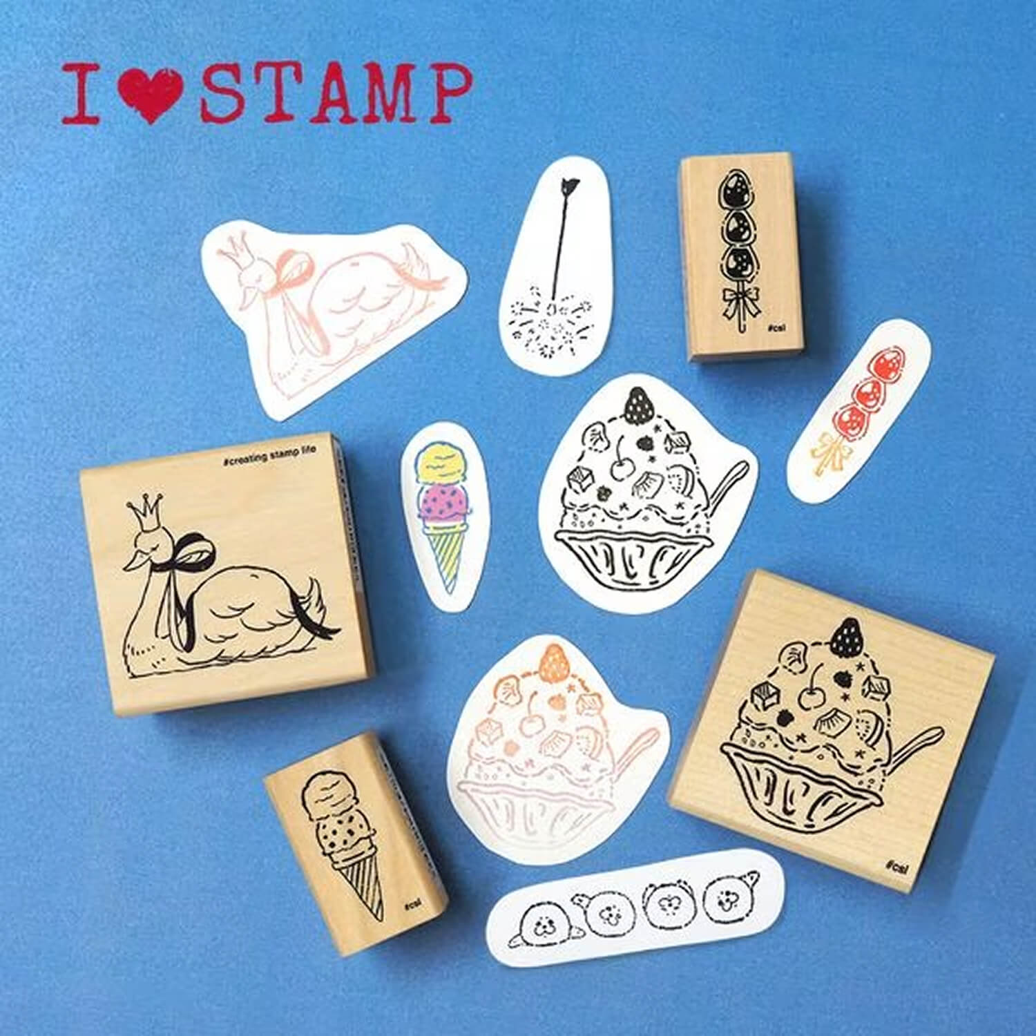 Kodomo no Kao I Love Stamp – Fruit Shaved Ice