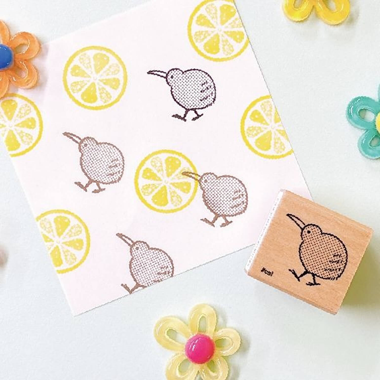 Kodomo no Kao I Love Stamp – Kiwi Bird