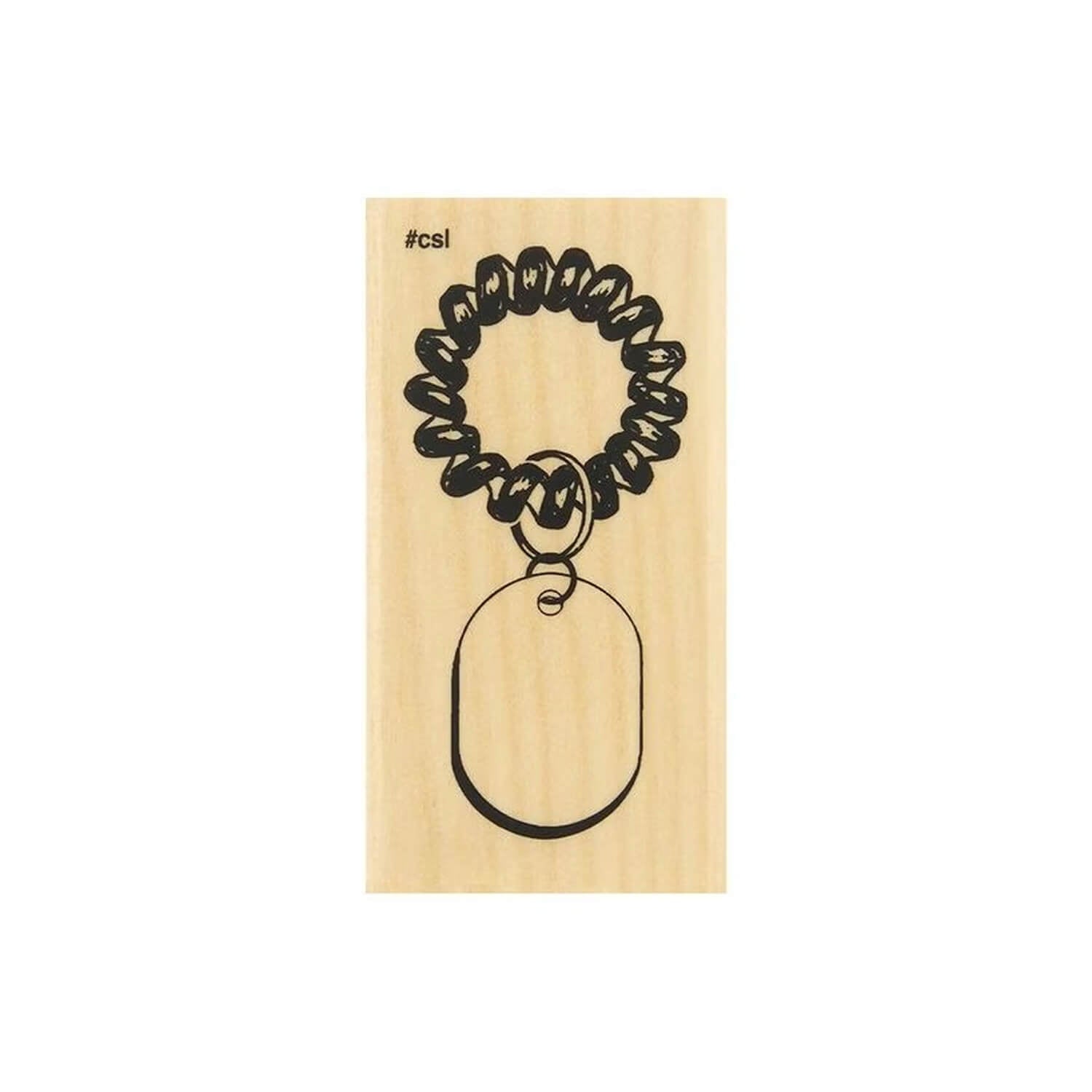 Kodomo no Kao I Love Stamp – Locker Key Tag