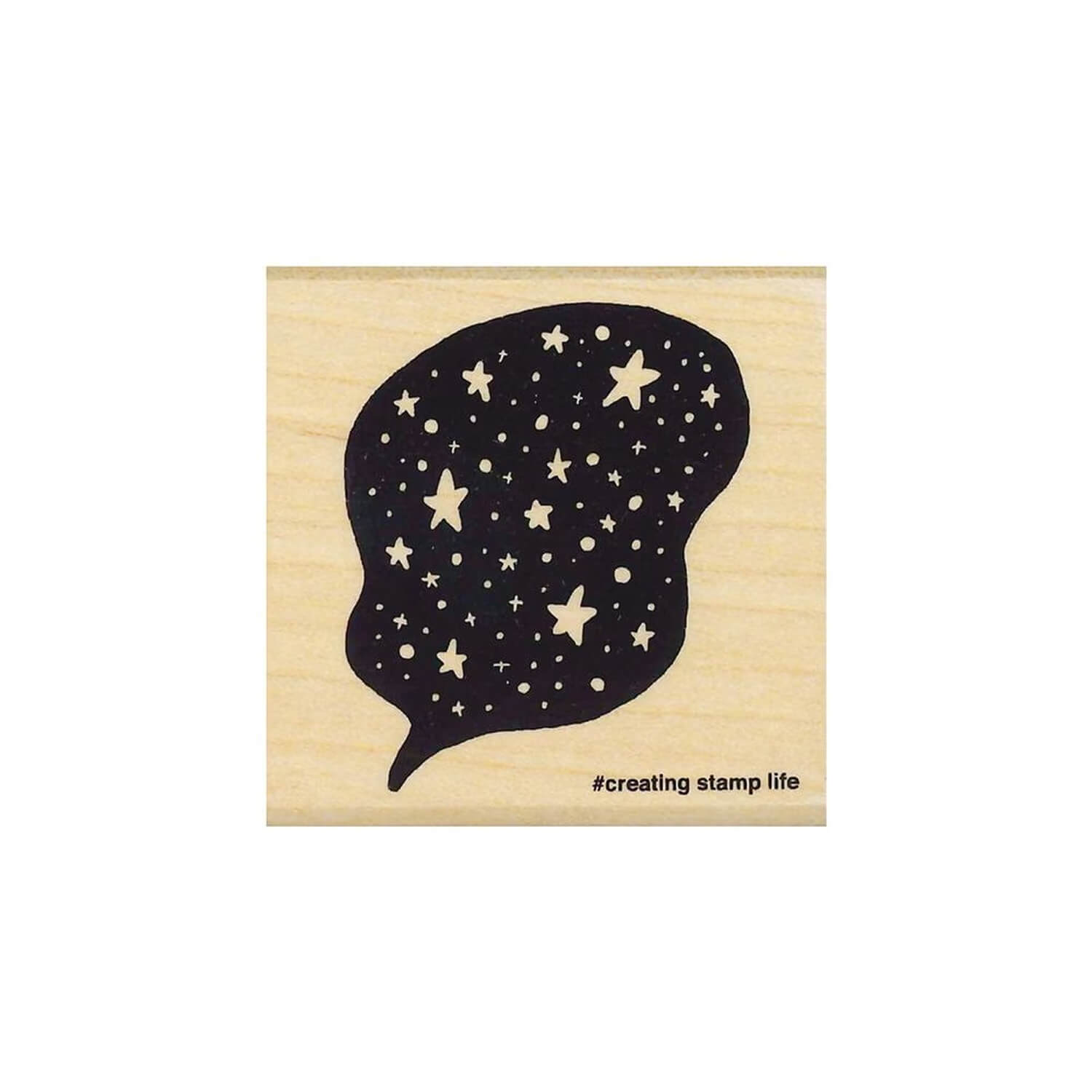 Kodomo no Kao I Love Stamp – Speech Bubble (Stars)