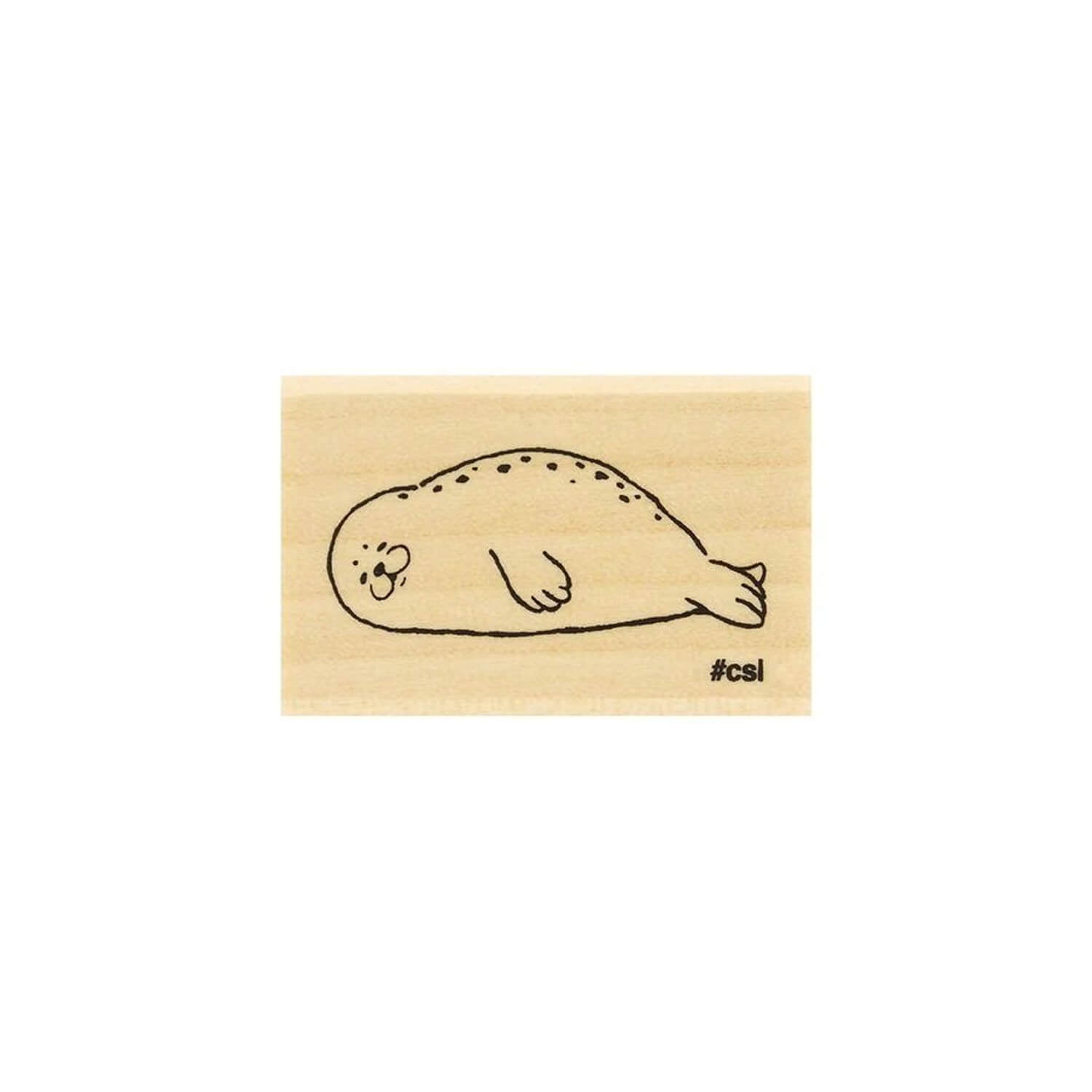 Kodomo no Kao I Love Stamp – Sunbathing Seal