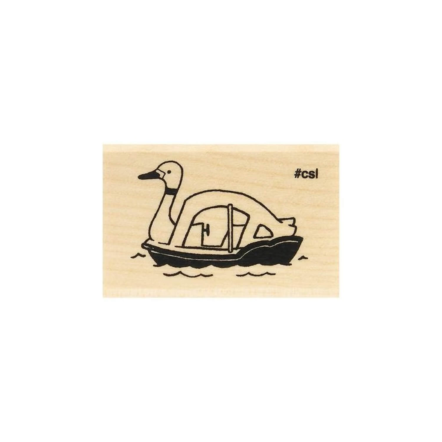 Kodomo no Kao I Love Stamp – Swan Boat