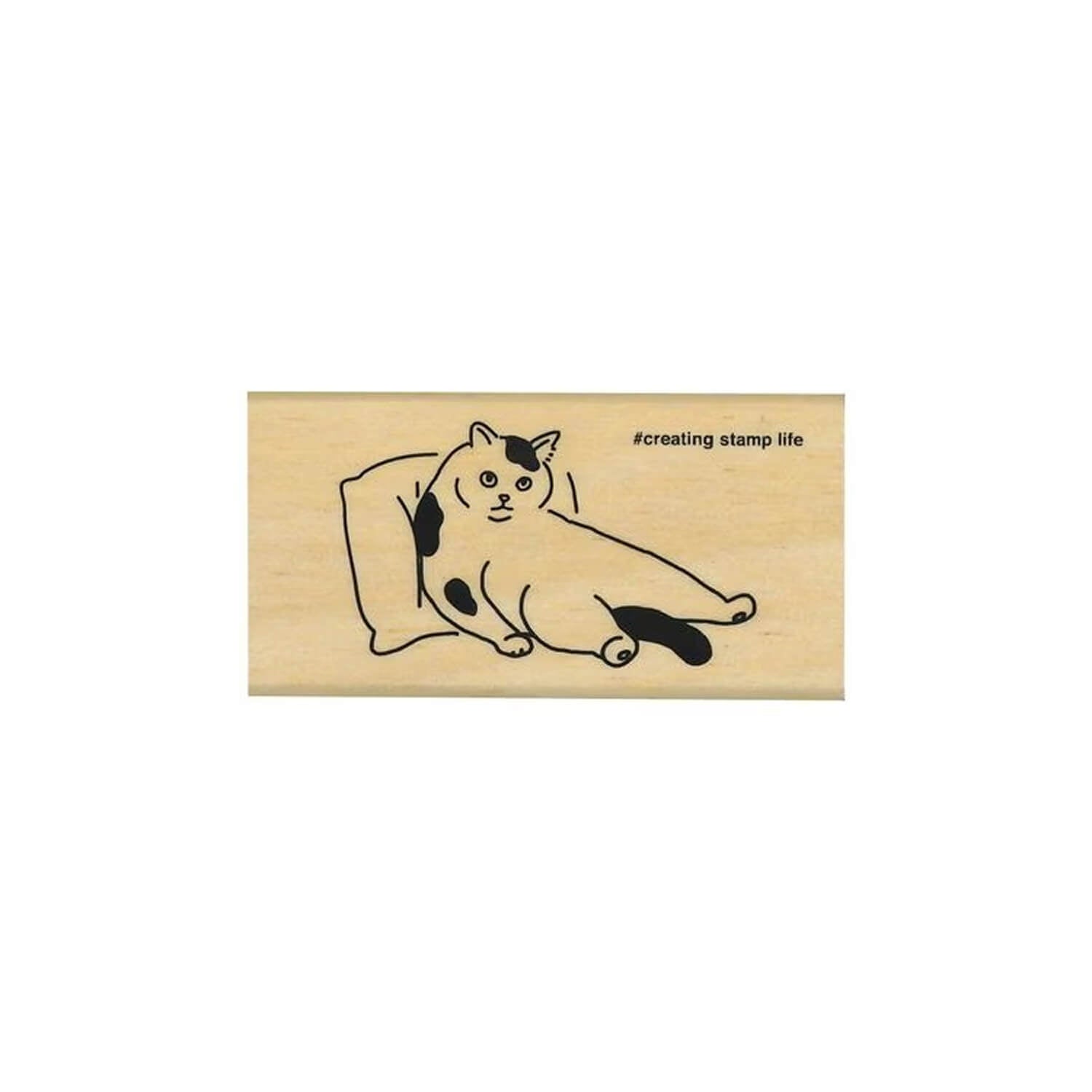 Kodomoo Kao I Love Stamp – Cat in a Cushion