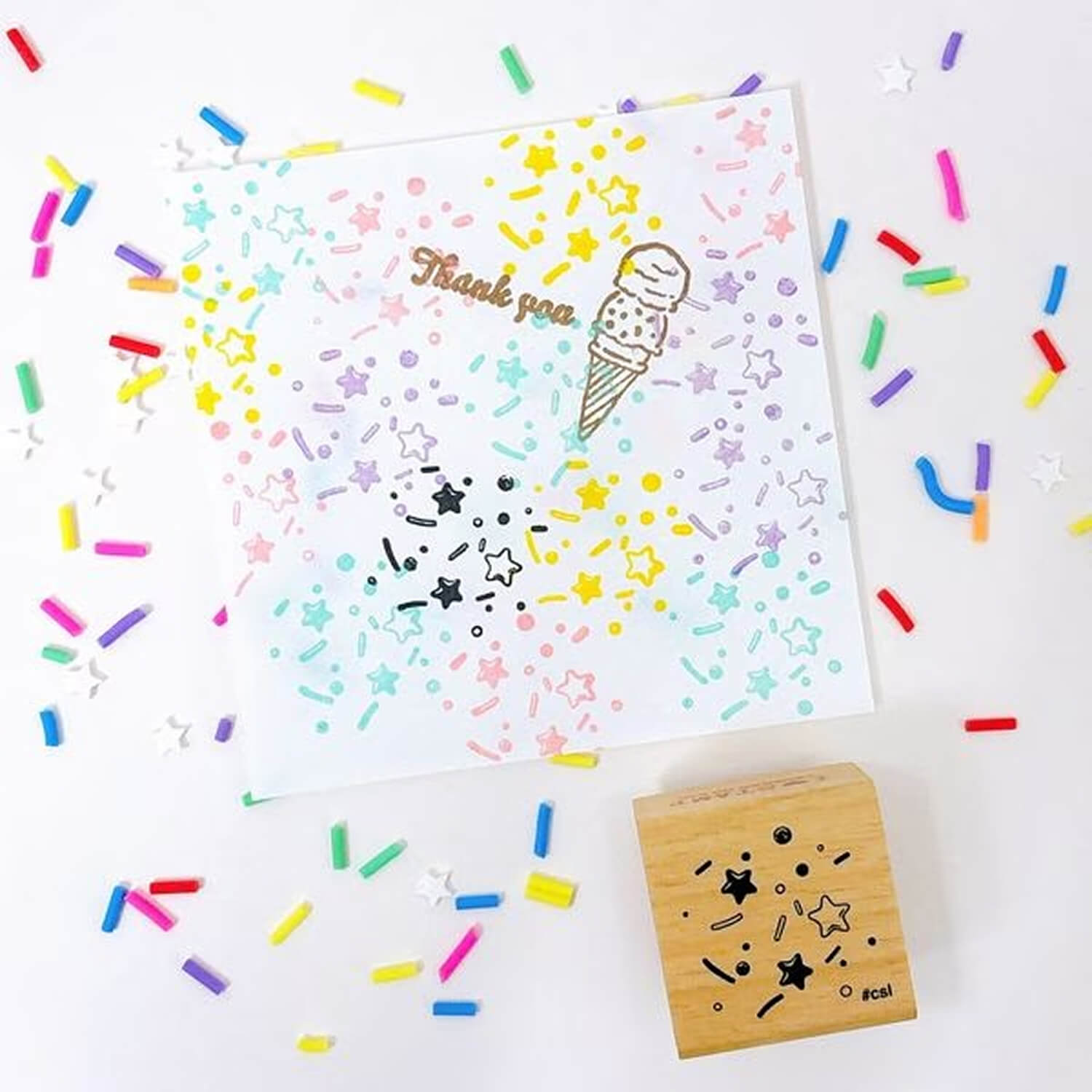 Kodomoo Kao I Love Stamp – Color Sprinkles