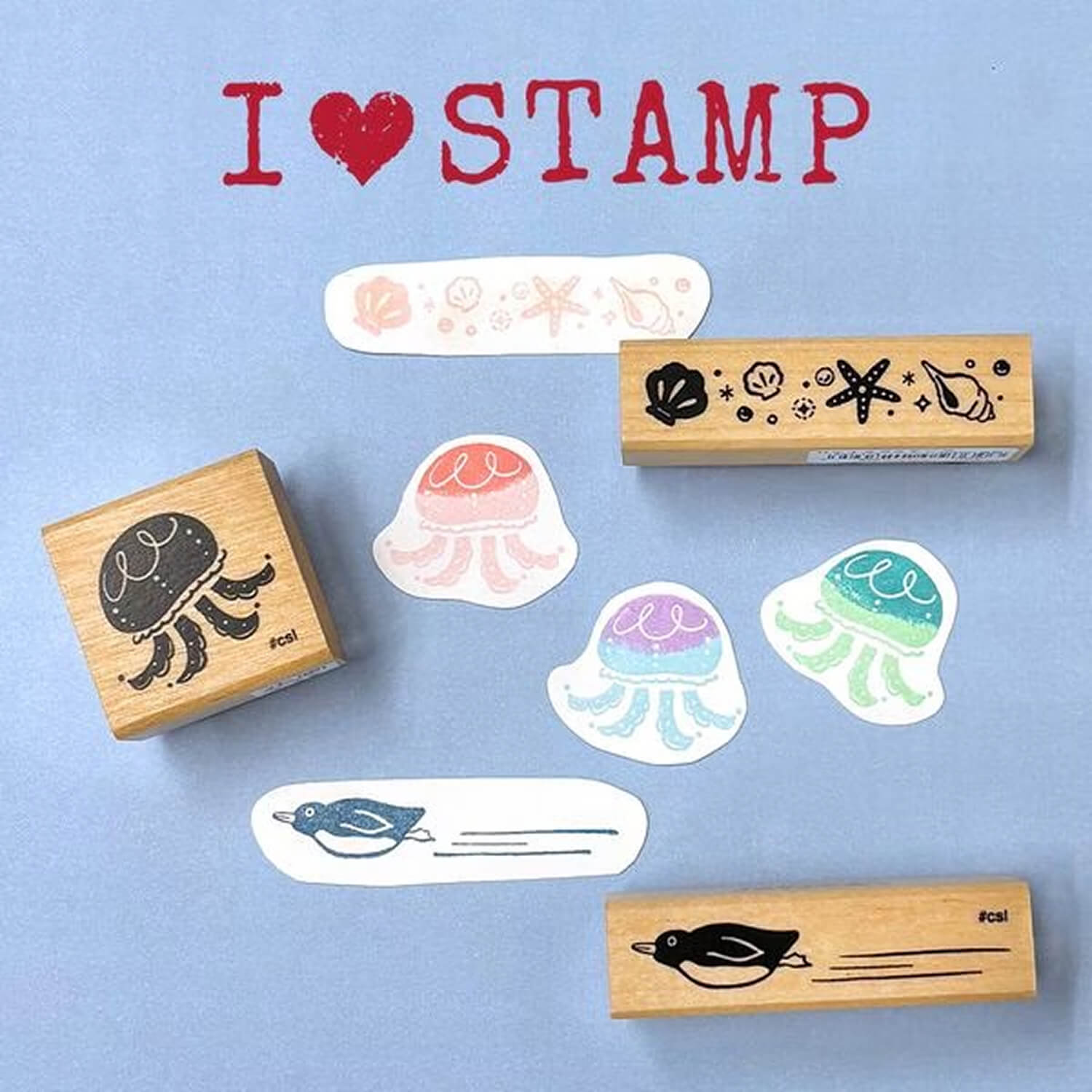 Kodomoo Kao I Love Stamp – Jellyfish