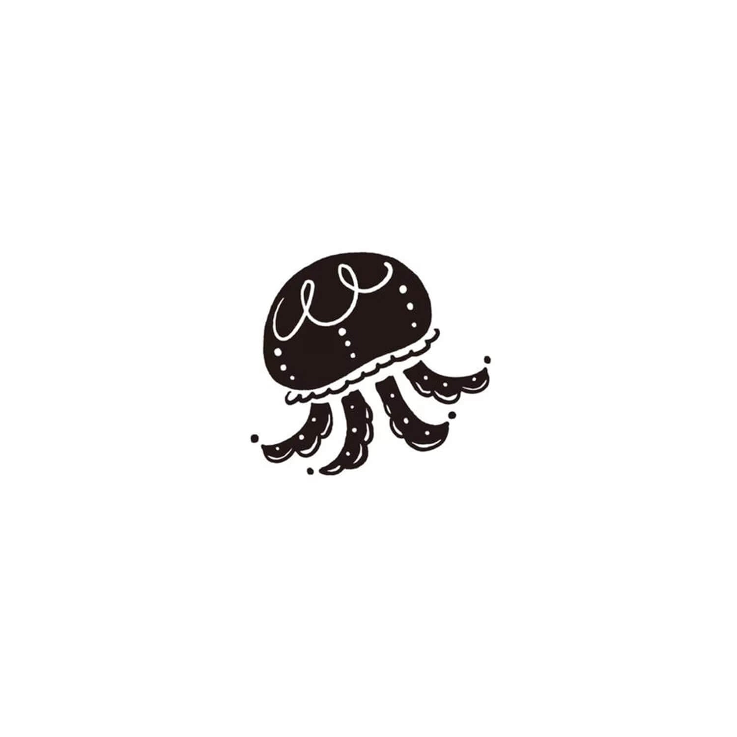 Kodomoo Kao I Love Stamp – Jellyfish