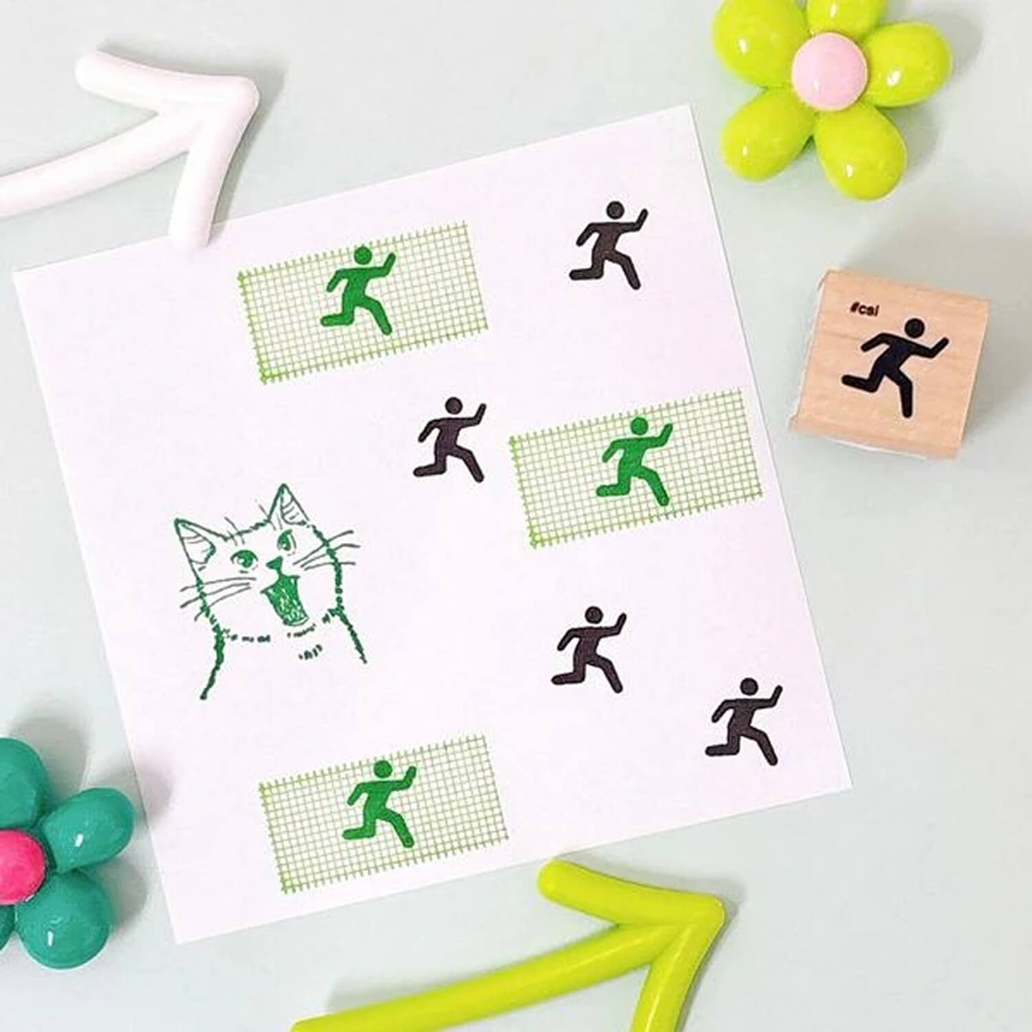 Kodomoo Kao I Love Stamp – Pictogram