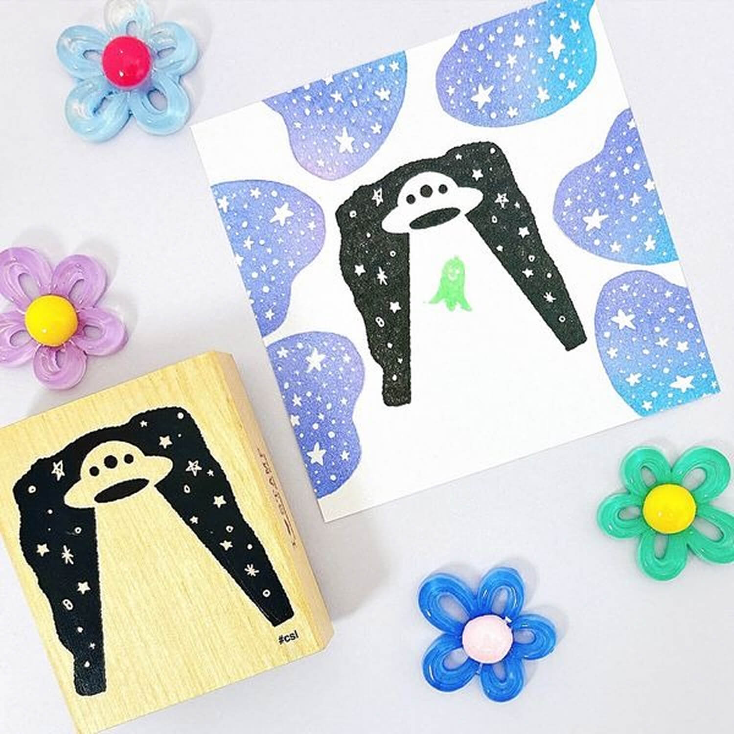 Kodomoo Kao I Love Stamp – UFO