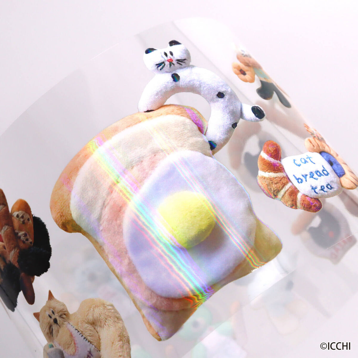 Komamono Lab x ICCHI Clear Roll Stickers