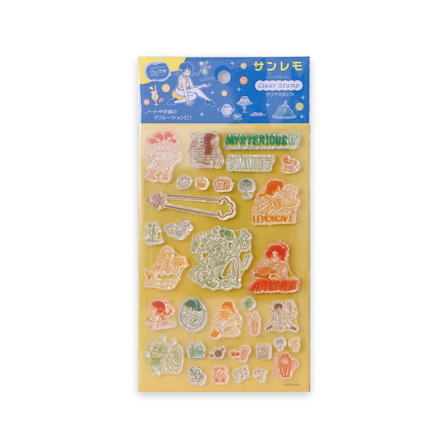 Komamono Lab x Sanremo Clear Stamp