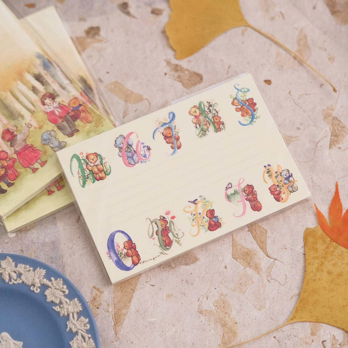 Krimgen Memo Pad - Alphabet Bears