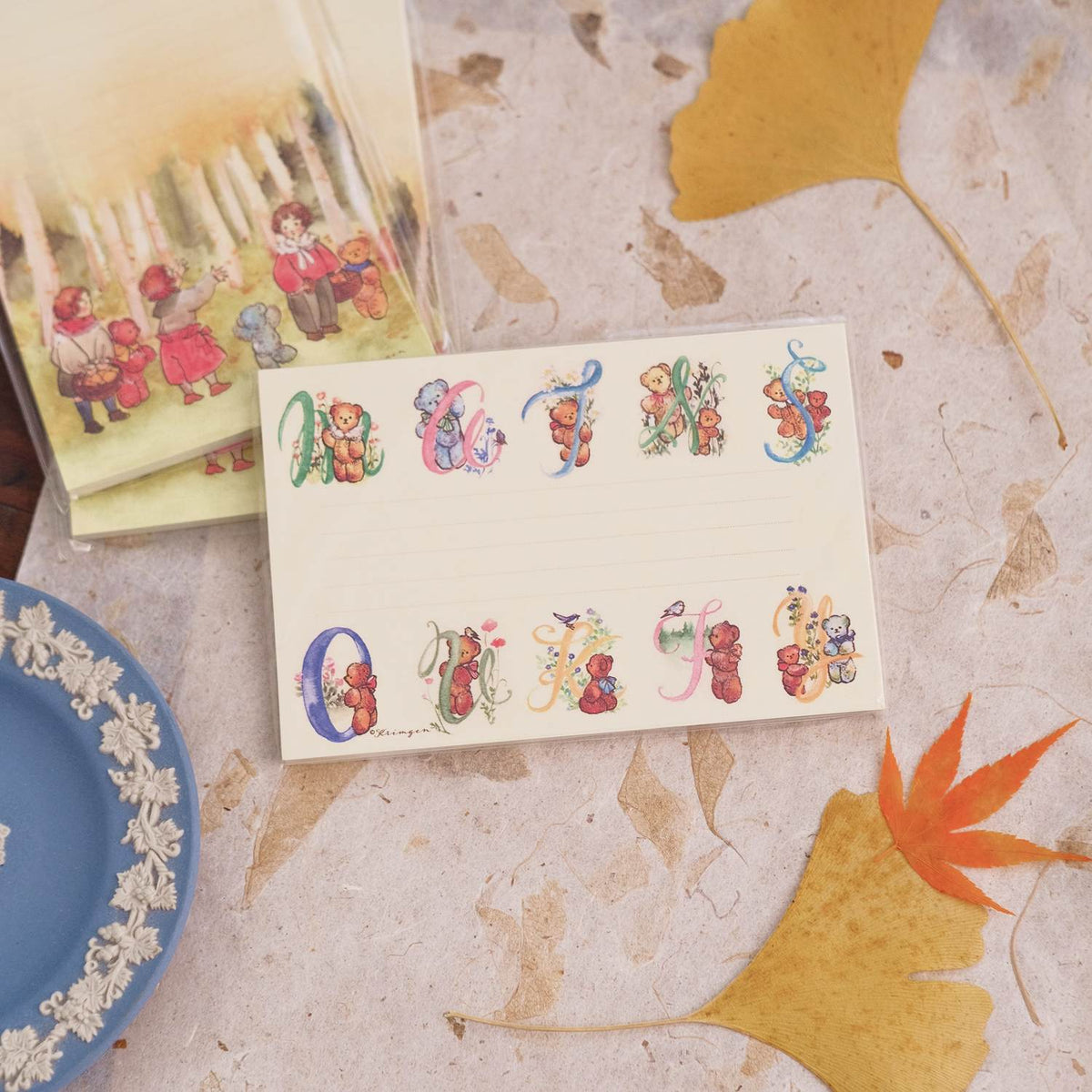 Krimgen Memo Pad - Alphabet Bears