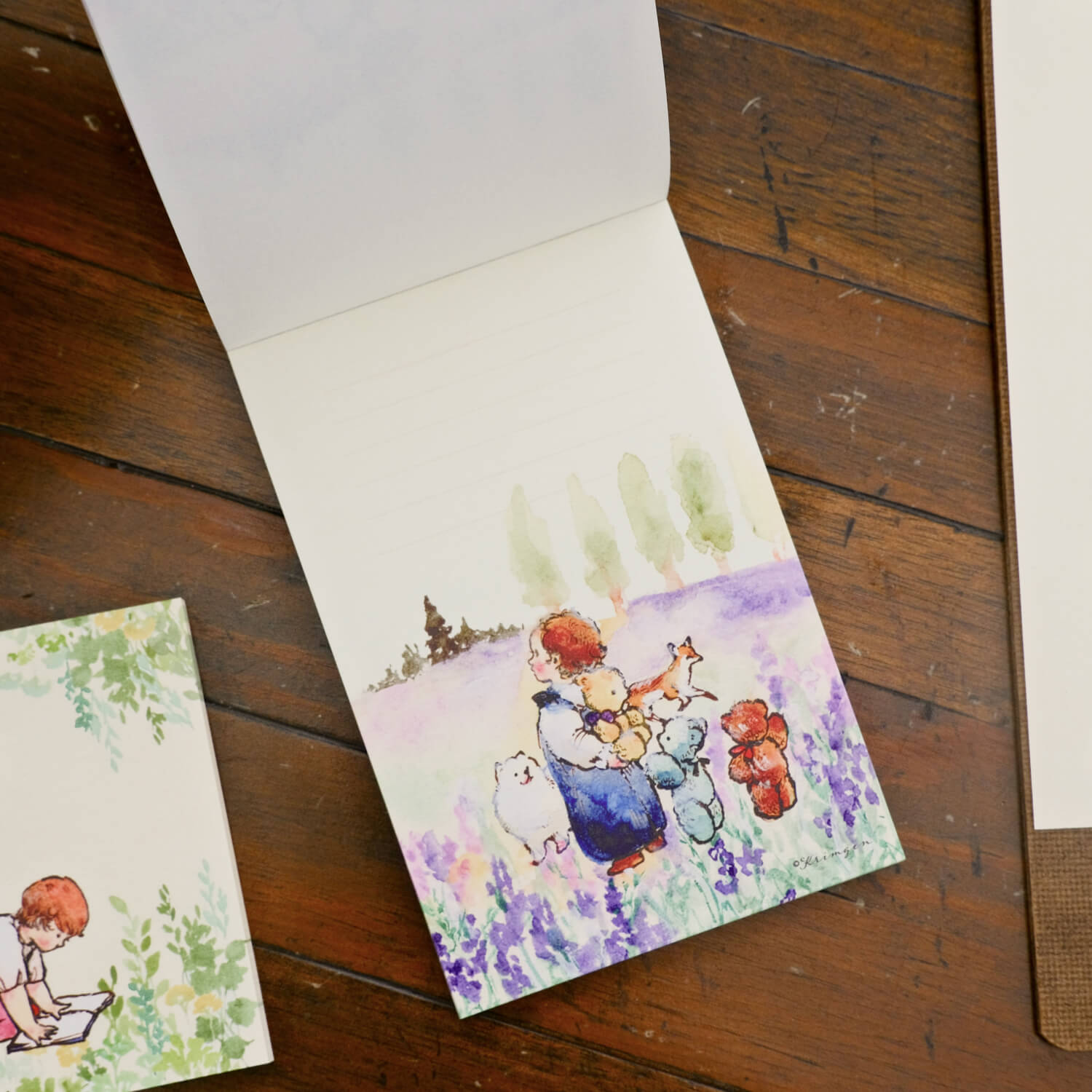 Krimgen Memo Pad – Lavender Fields